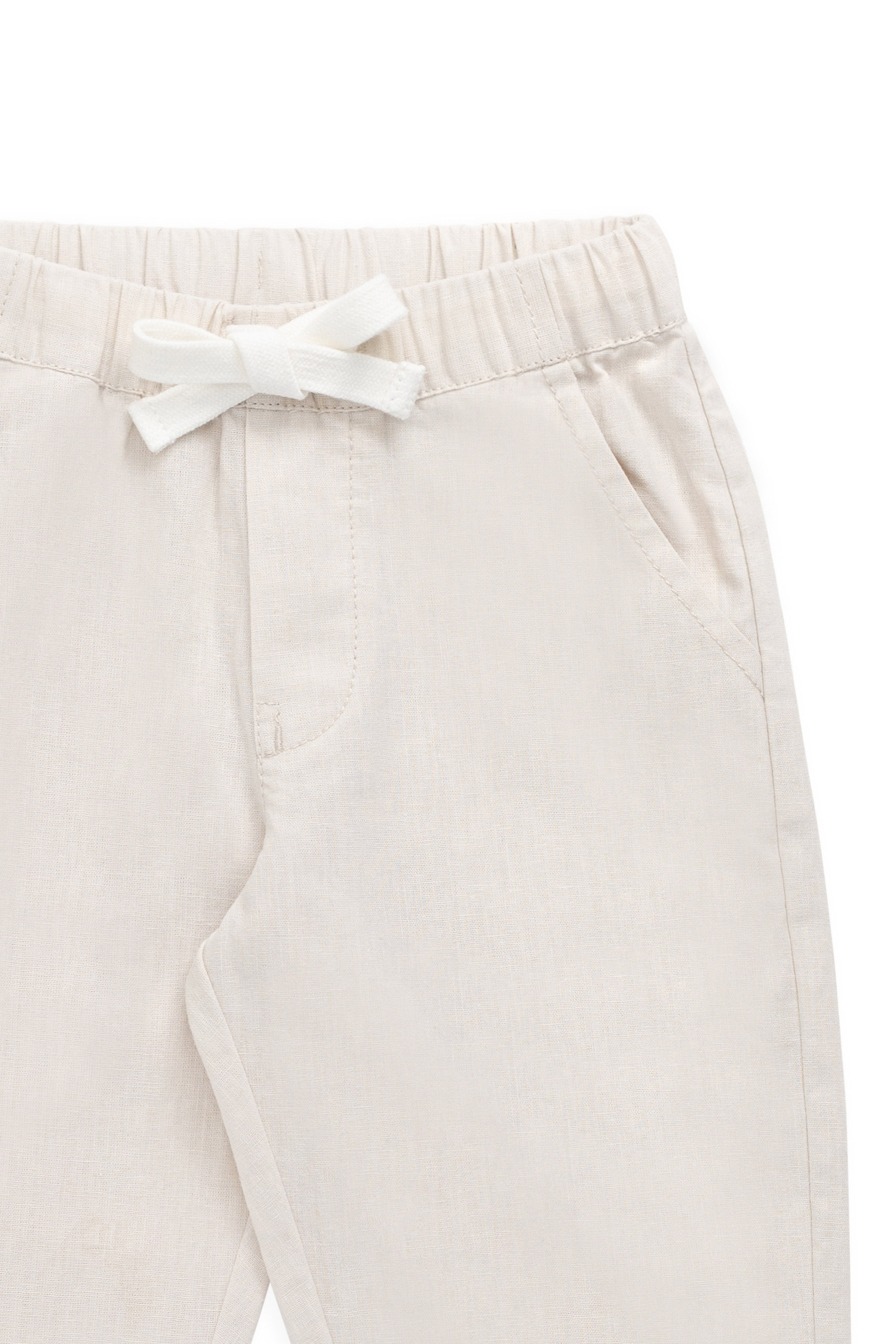 Jamie Kay Ali Linen/Cotton Pant - Natural