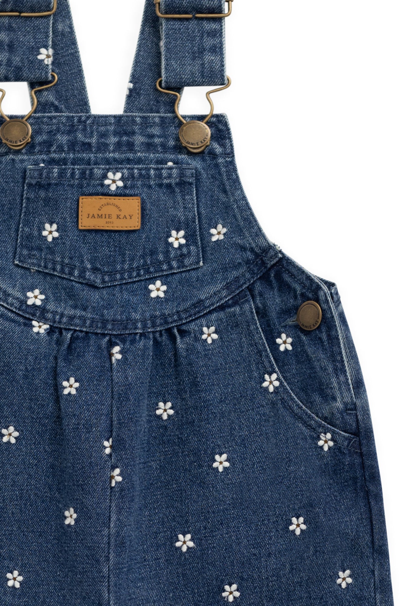Jamie Kay Cecil Overall - Josie Floral Denim