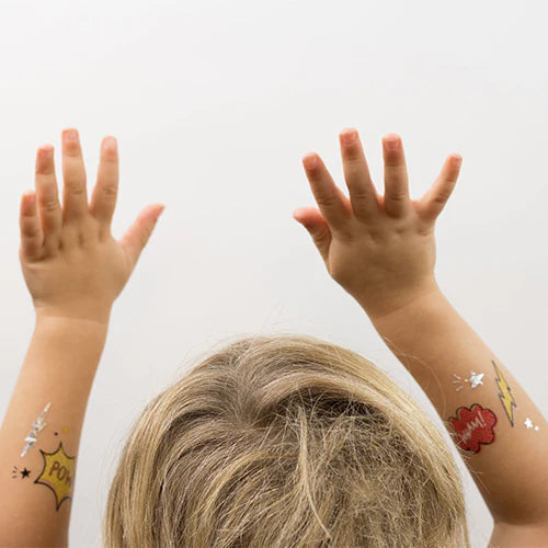 Daydream Society Superhero Temporary Tattoos