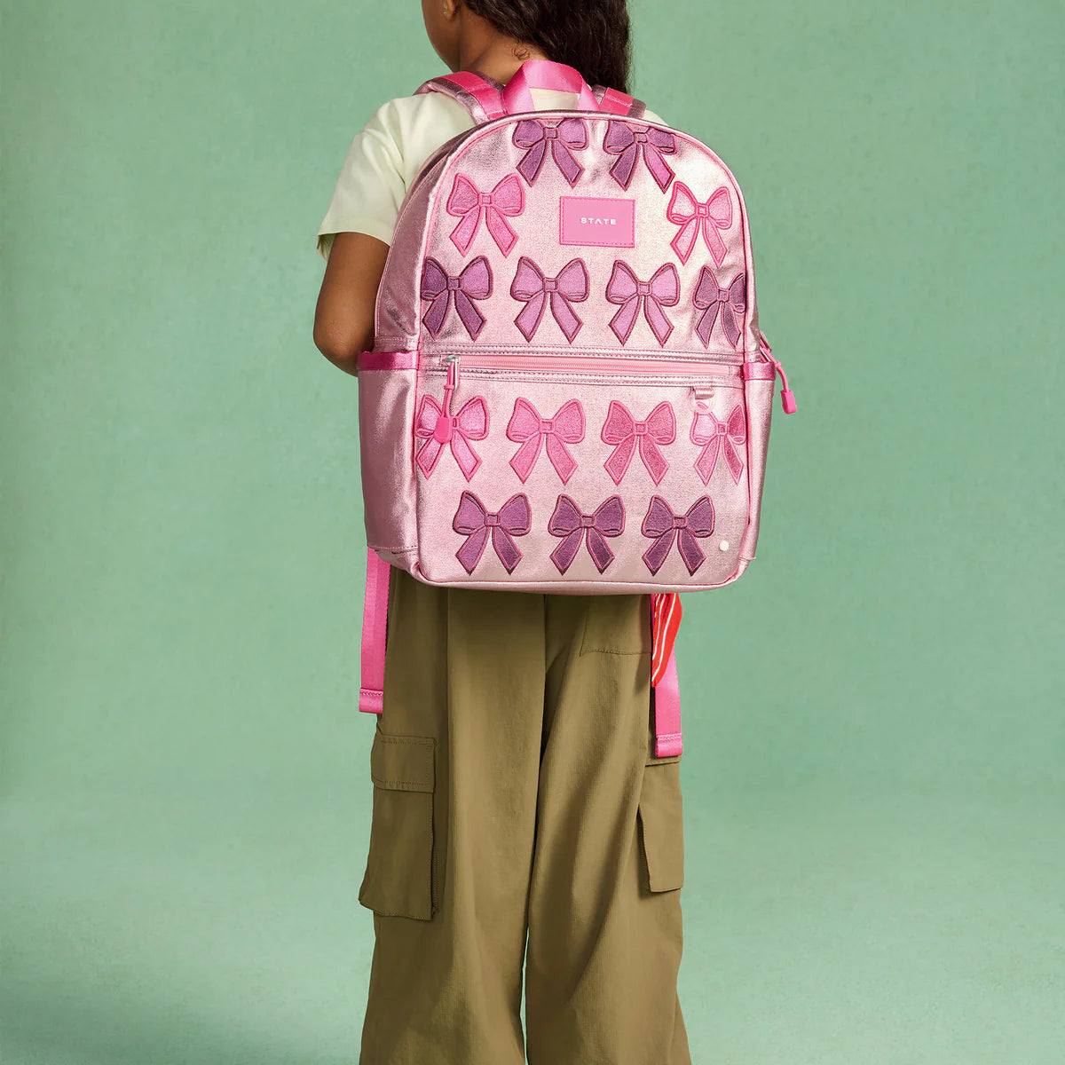 State Bags Kane Backpack - Patchwork Bows
