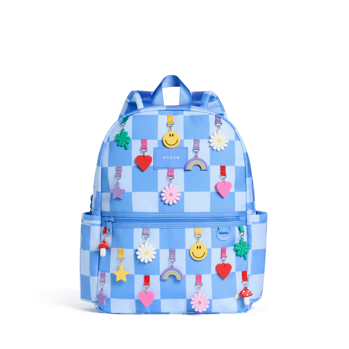 State Bags Kane Backpack - Charms Blue Check