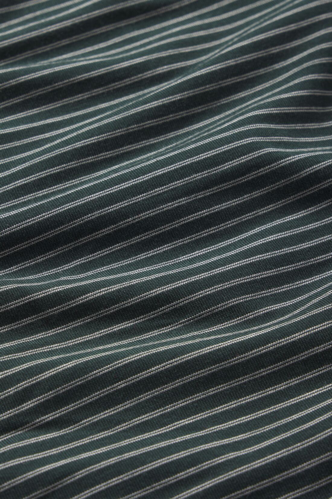 Eberjey Gisele Printed Long PJ Set - Duo Stripe Pine/Ivory