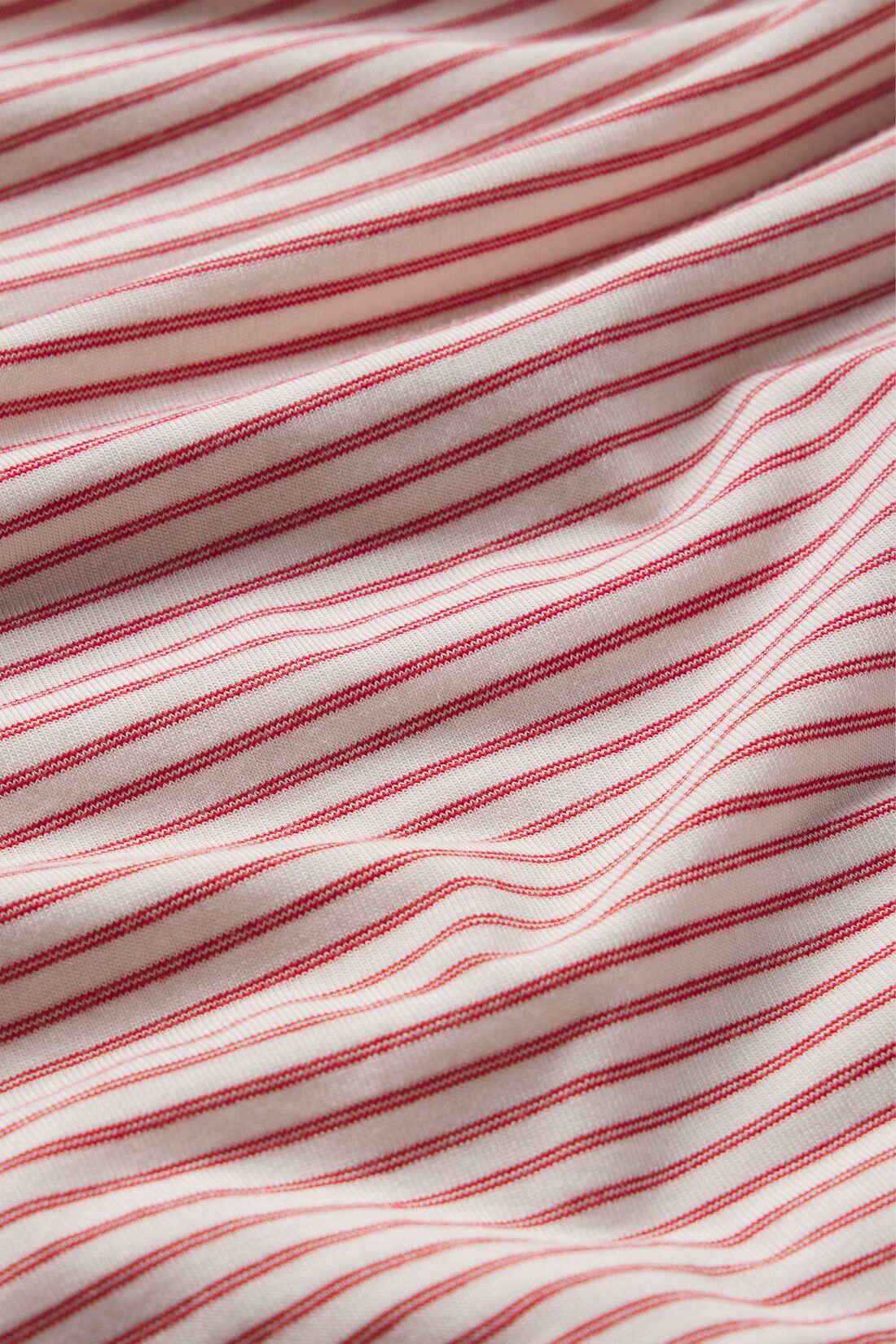 Eberjey Gisele Printed Relaxed Short Pj Set - Duo Stripe Holly red/Holly red