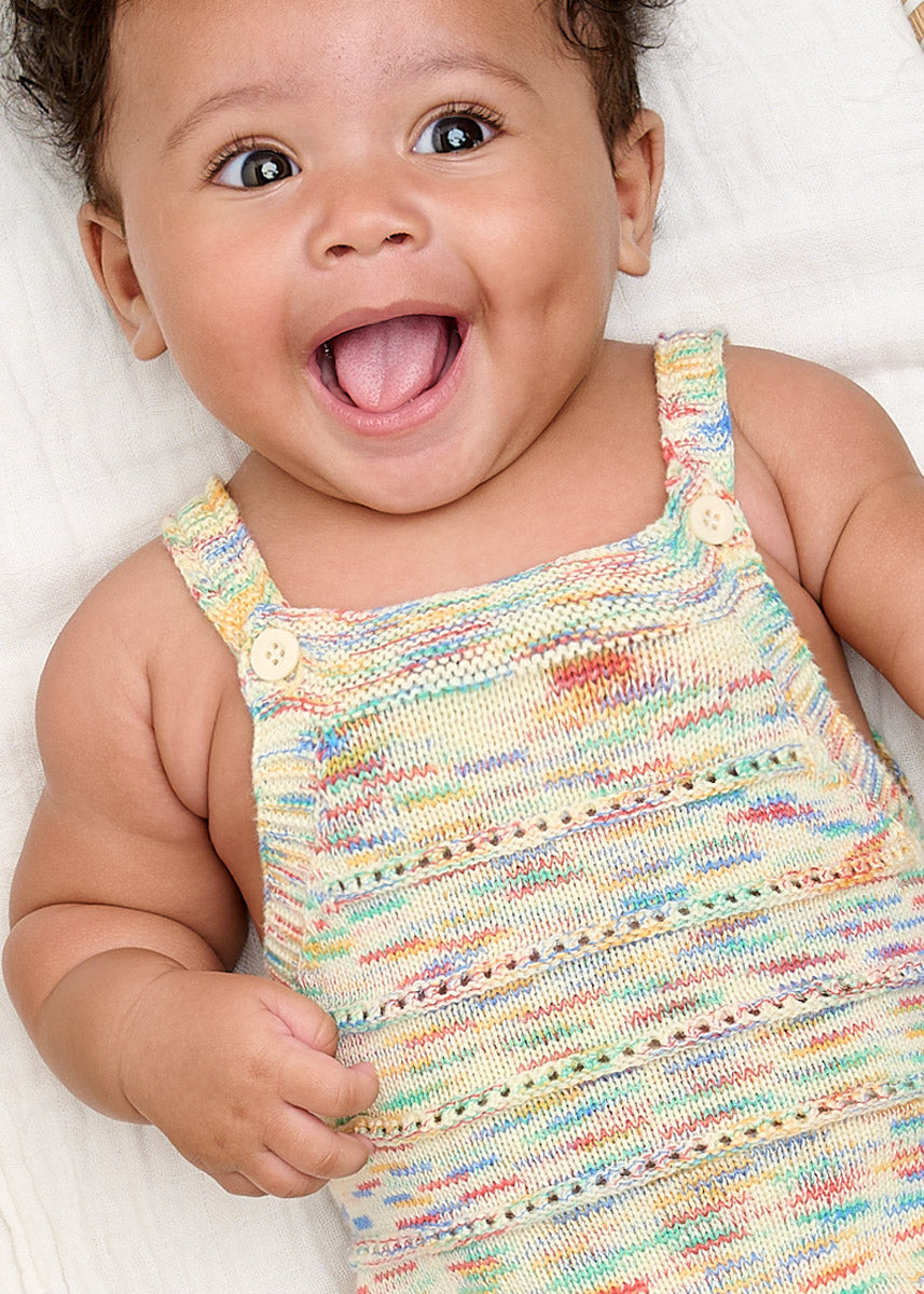 Bonnie Mob Magic Space Dye Romper - Rainbow