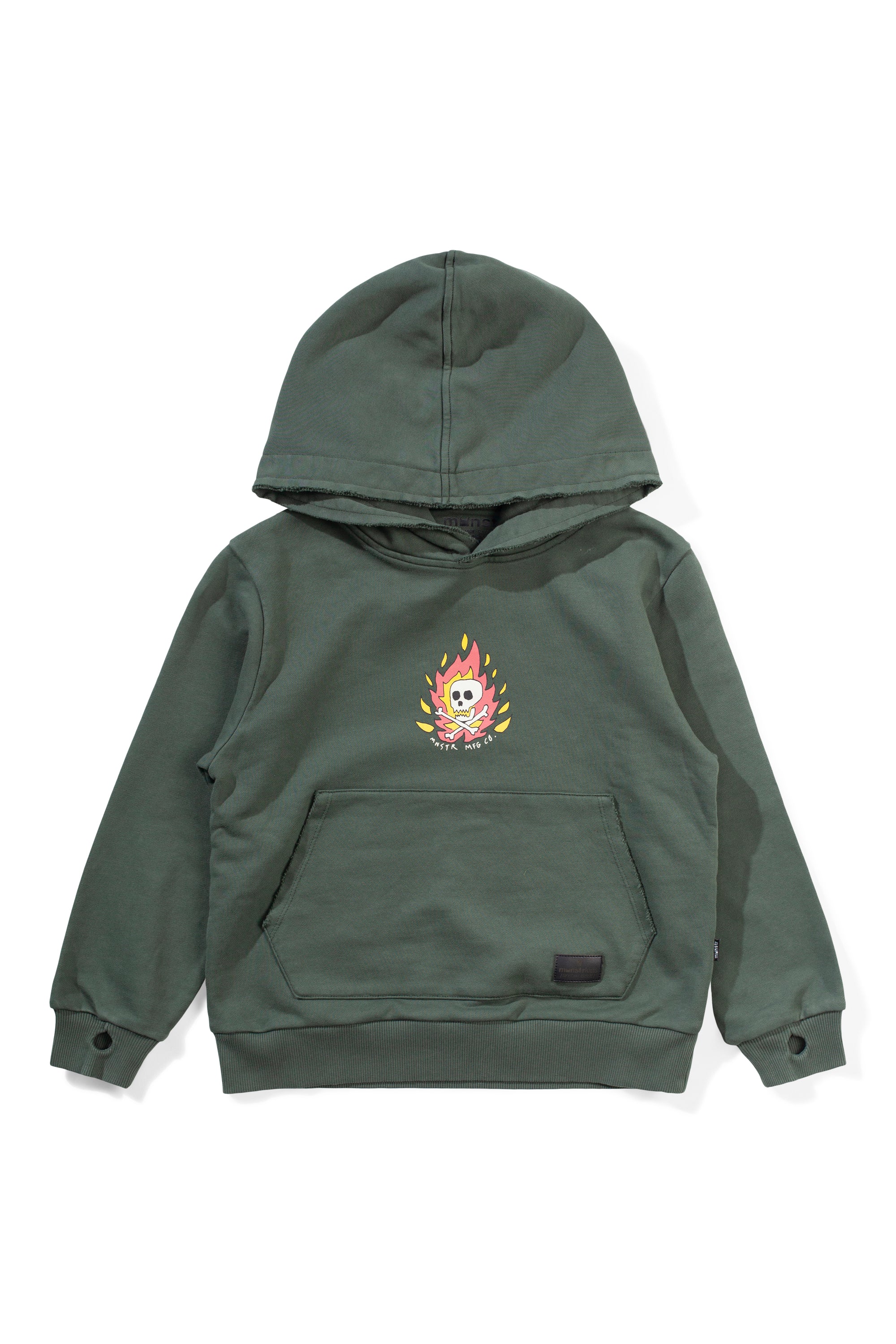 Munster Kids Chase Me Hoody - Ocean Green