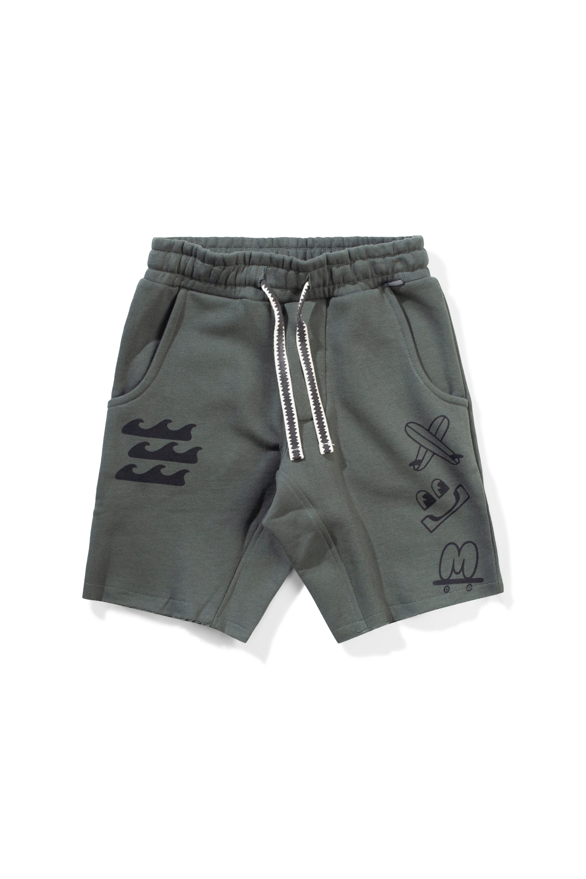 Munster Kids Branded Short - Ocean Green