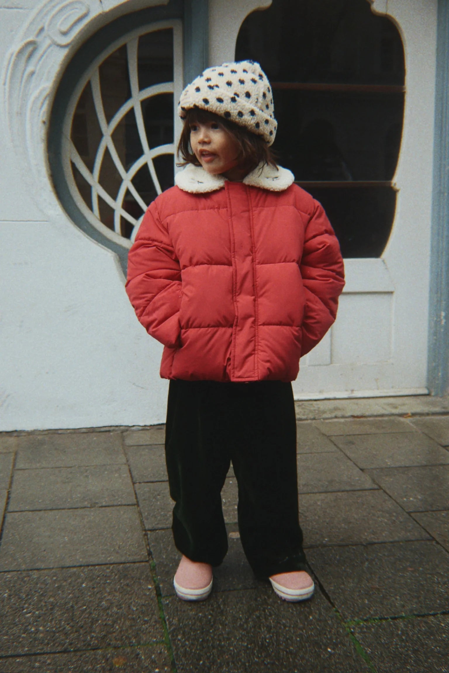 Konges Sløjd Alpi Collar Jacket Grs - Cardinal
