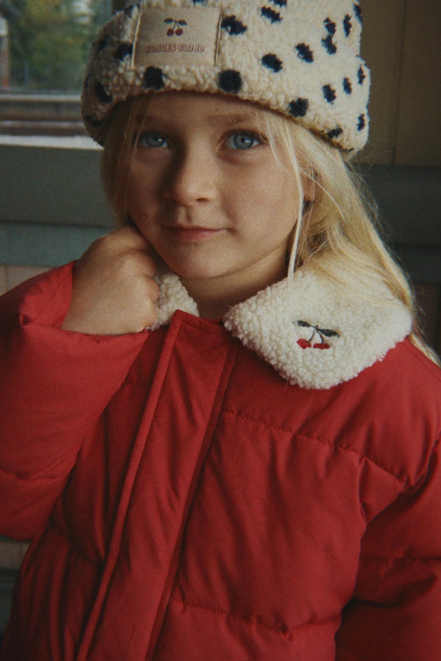 Konges Sløjd Alpi Collar Jacket Grs - Cardinal