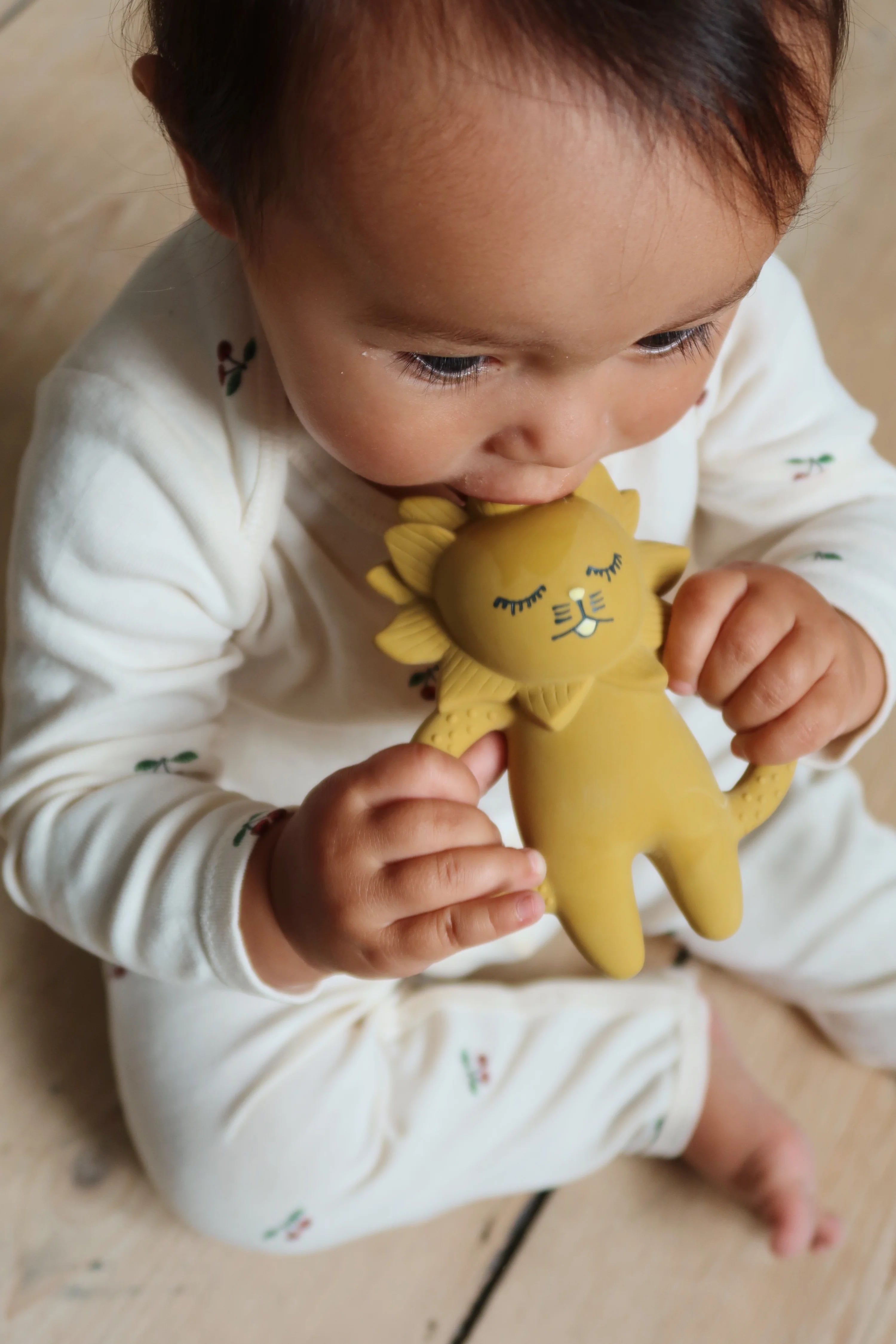 Konges Sløjd Teether Lion - Mustard