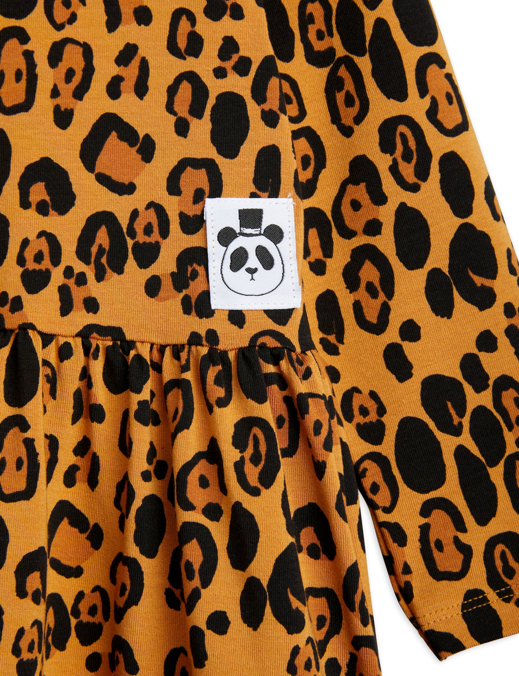 Mini Rodini Basic Leopard Long Sleeve Dress