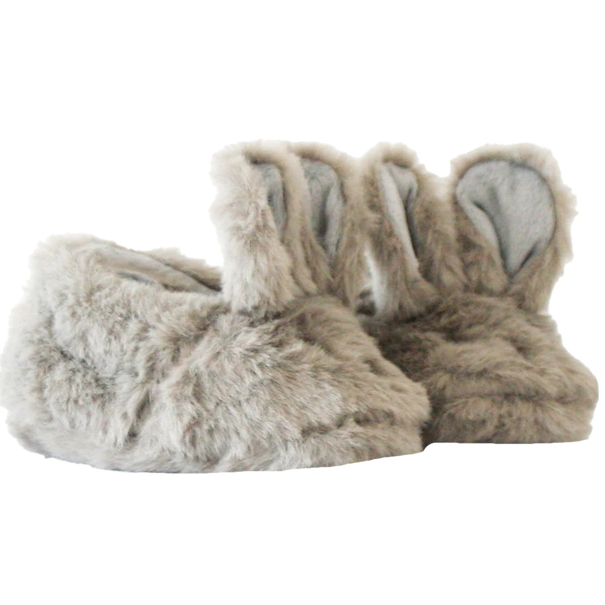 Alimrose Luxe Bunny Booties - Grey