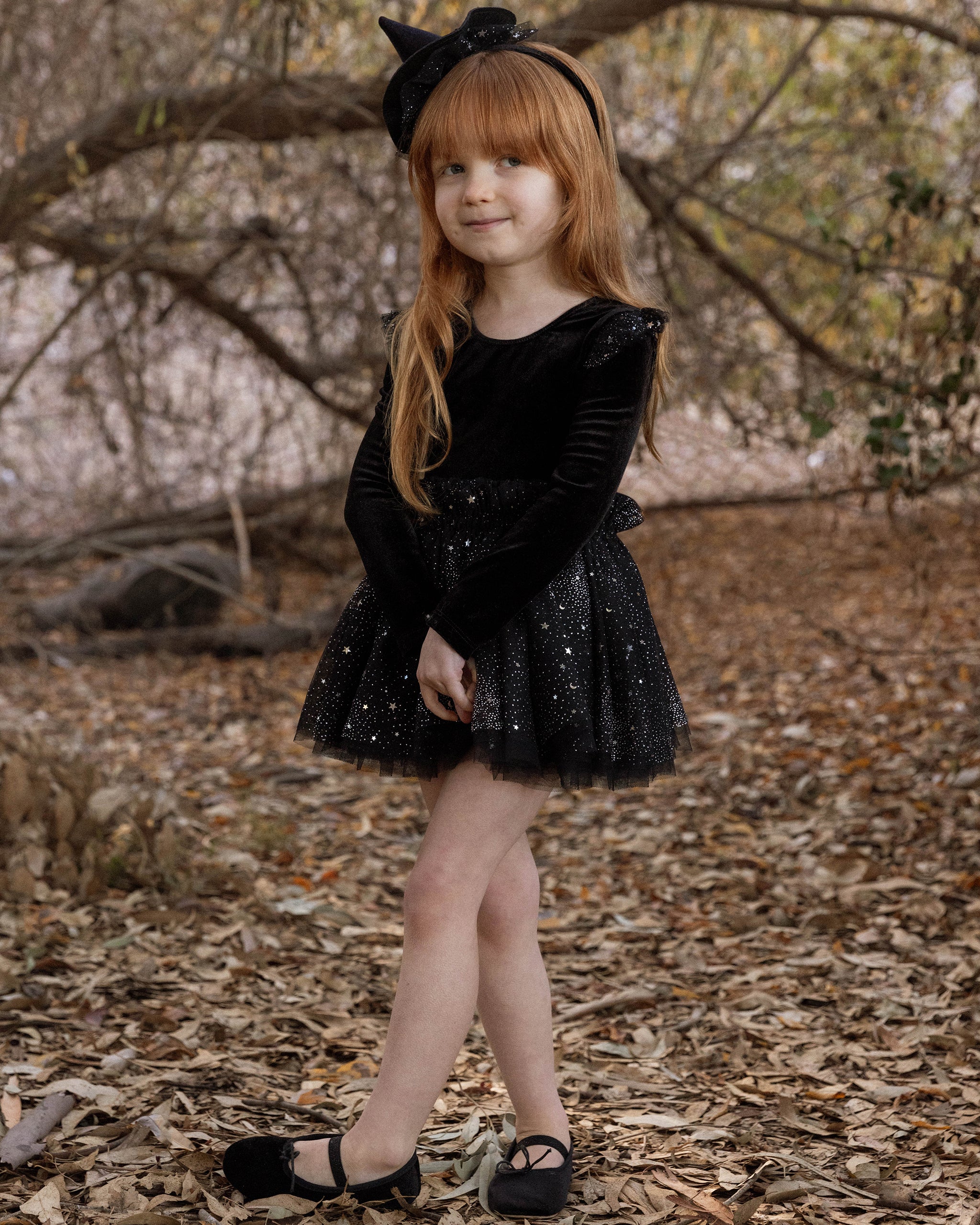 Noralee Witch Hat Headband - Black