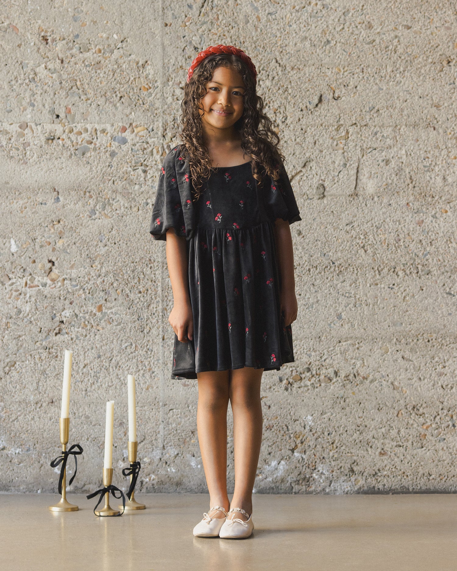 Noralee Nina Dress - Velvet Floral