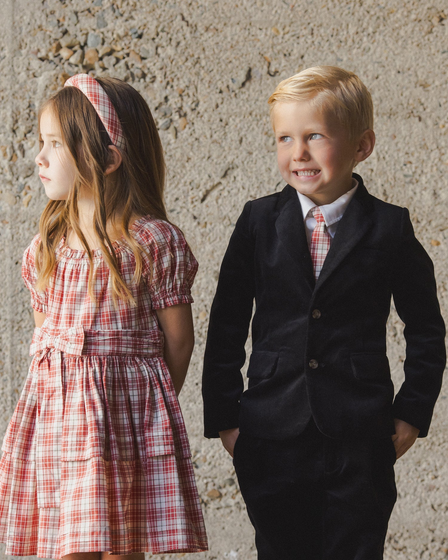 Noralee Annette Dress - Holiday Tartan