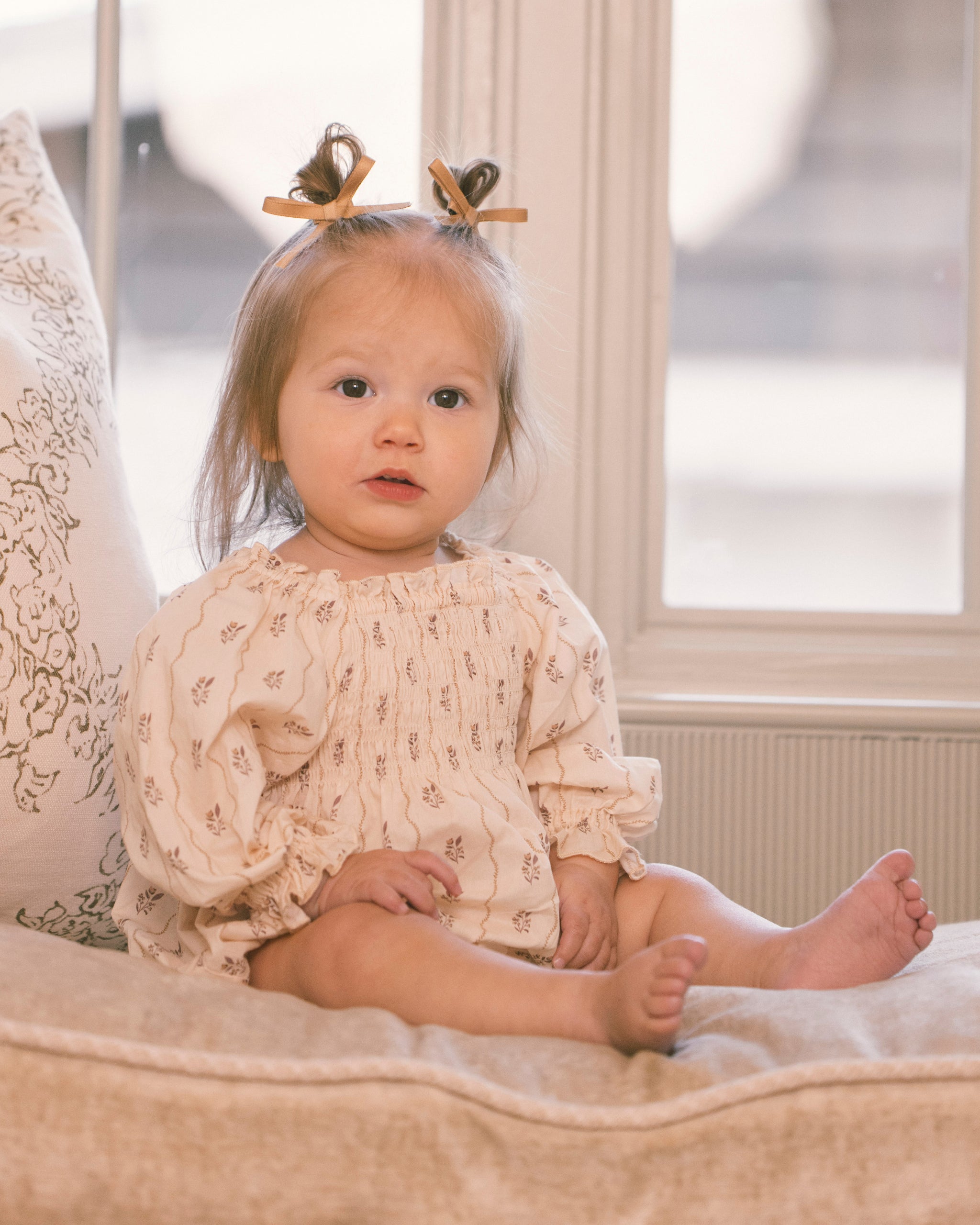 Noralee Mini Satin Ribbon Bows - Spice, Ivory, Gold