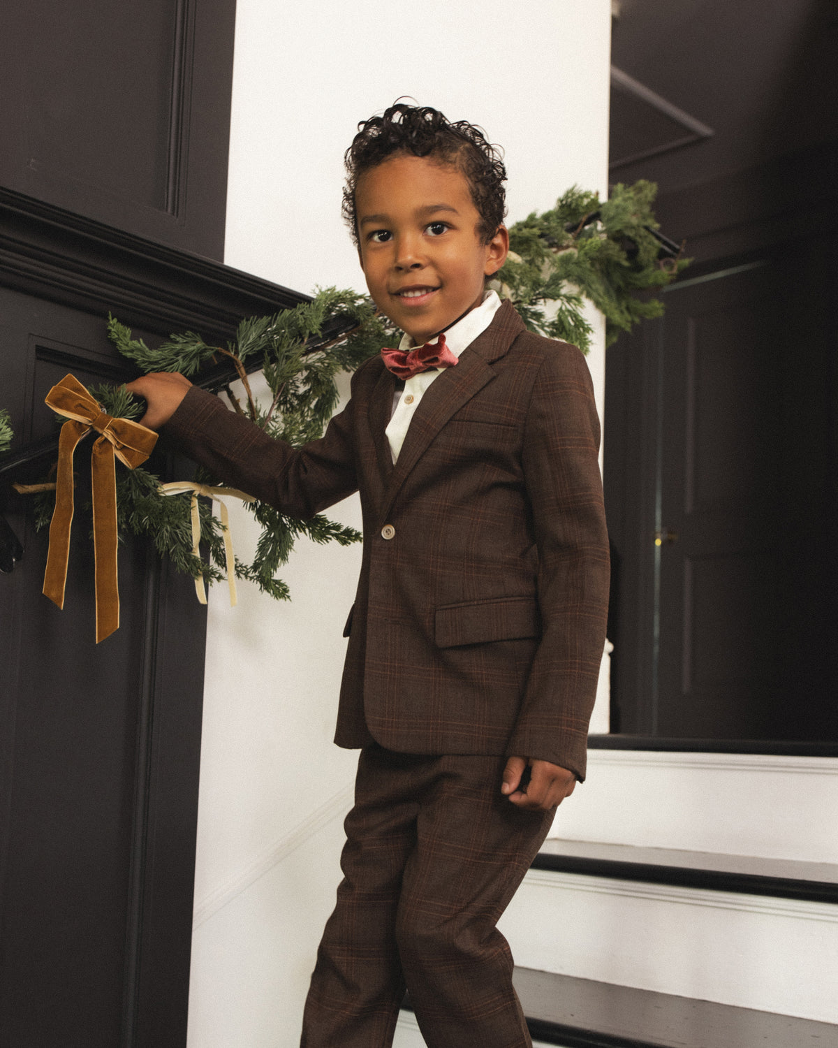 Noralee Sebastian Blazer - Heathered Plaid