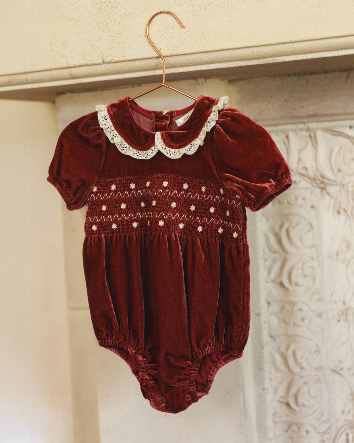 Noralee Elizabeth Romper - Ruby