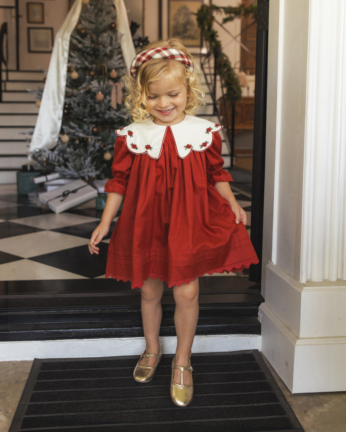 Noralee Mabel Dress - Ruby