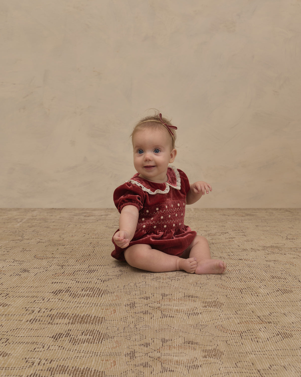 Noralee Elizabeth Romper - Ruby