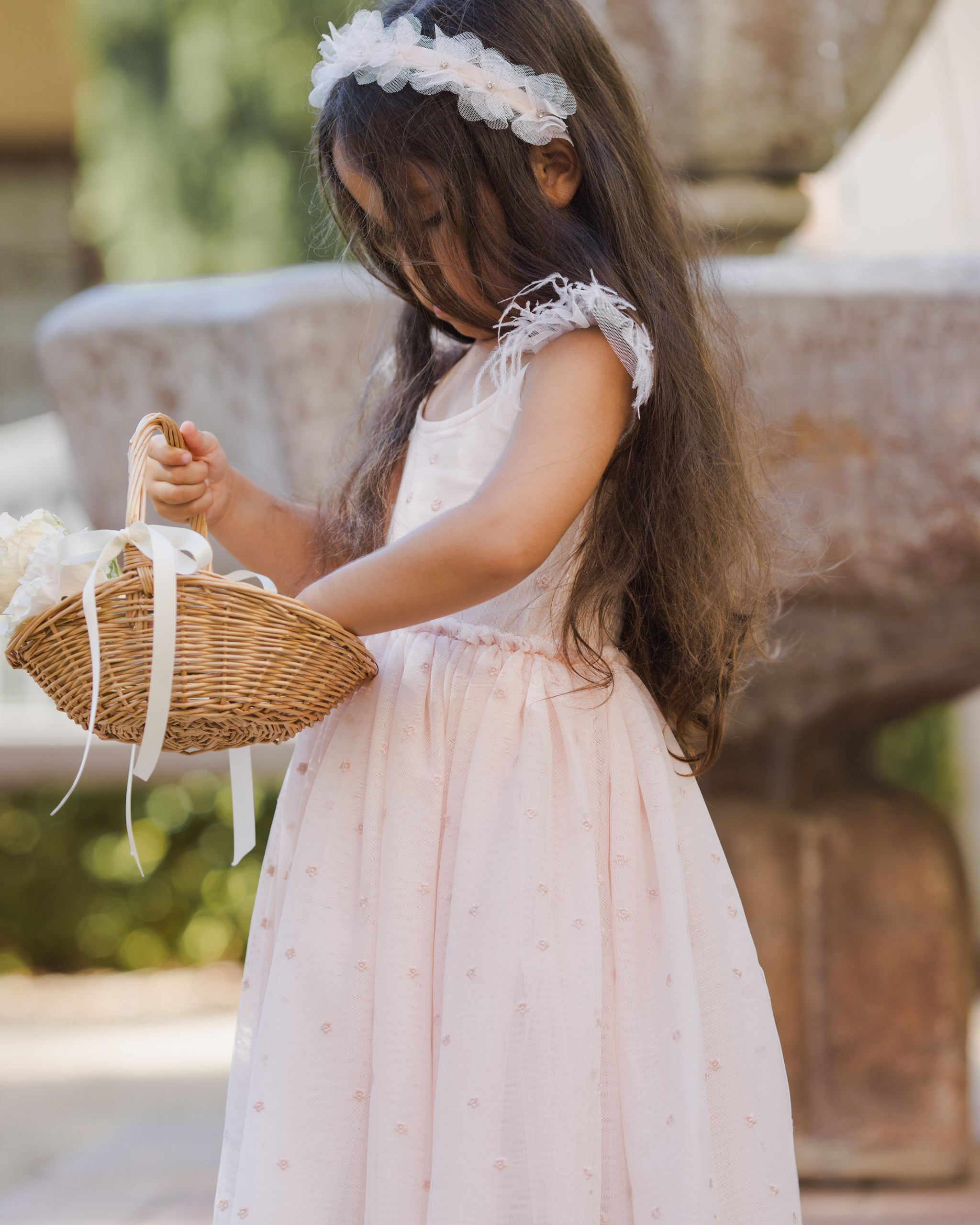 Noralee Pixie Headband - Blush