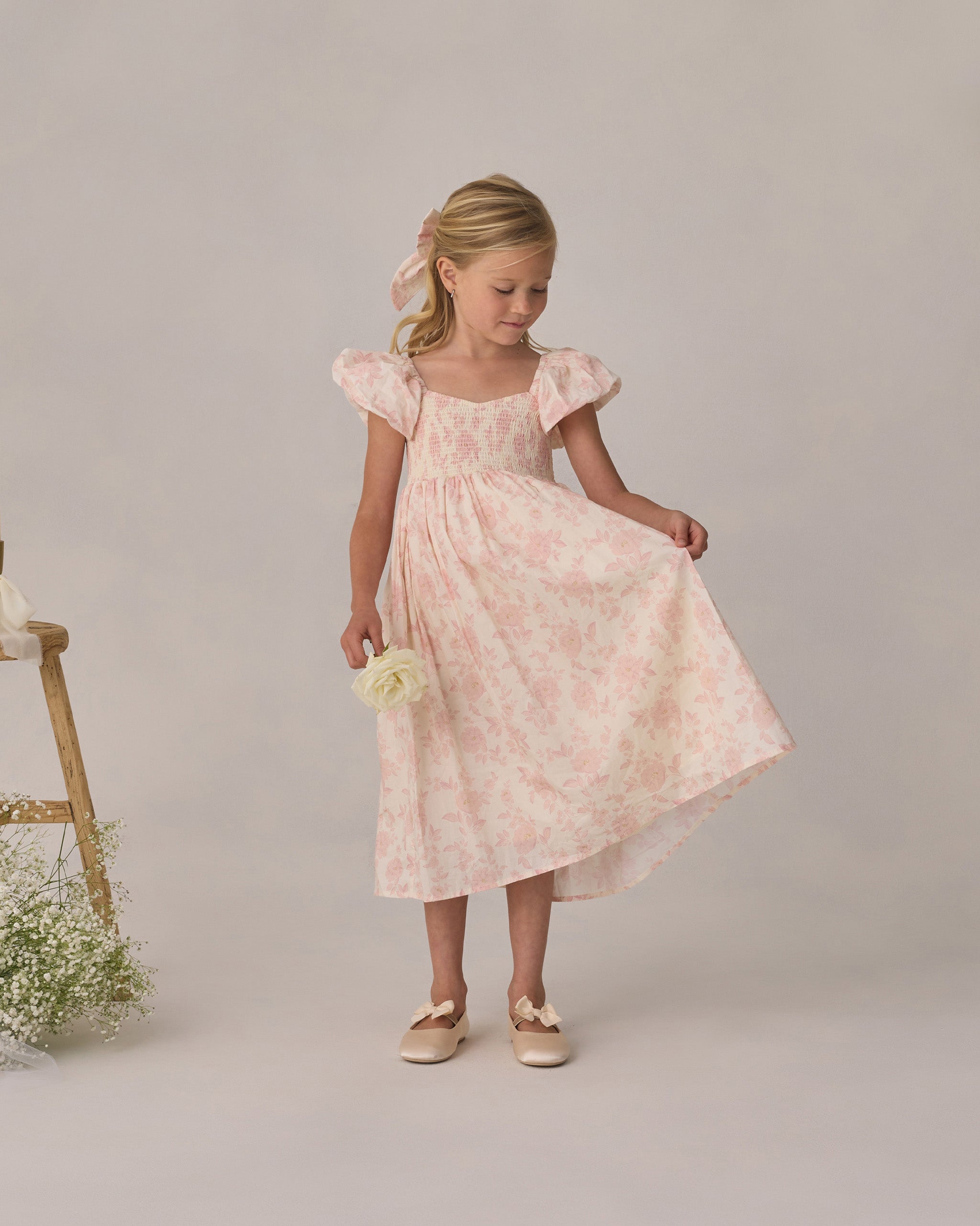 Noralee Hazel Dress - Blush English Rose