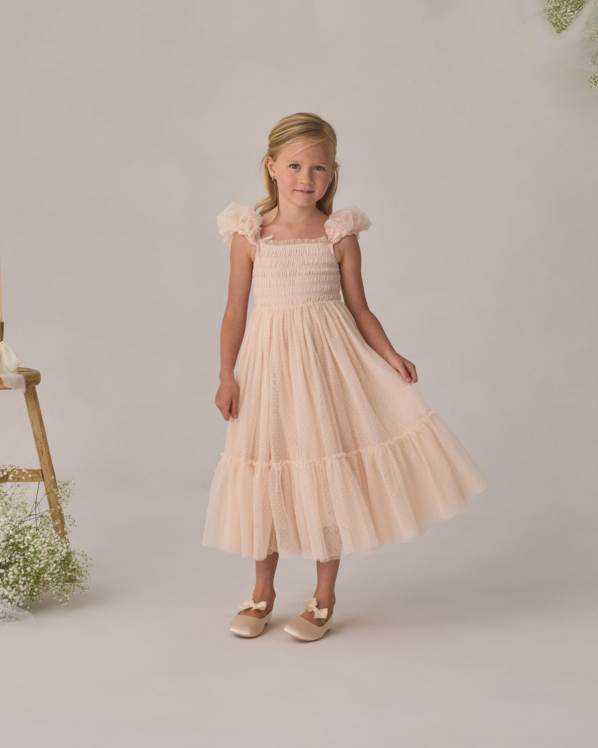 Noralee Clara Dress - Pearl