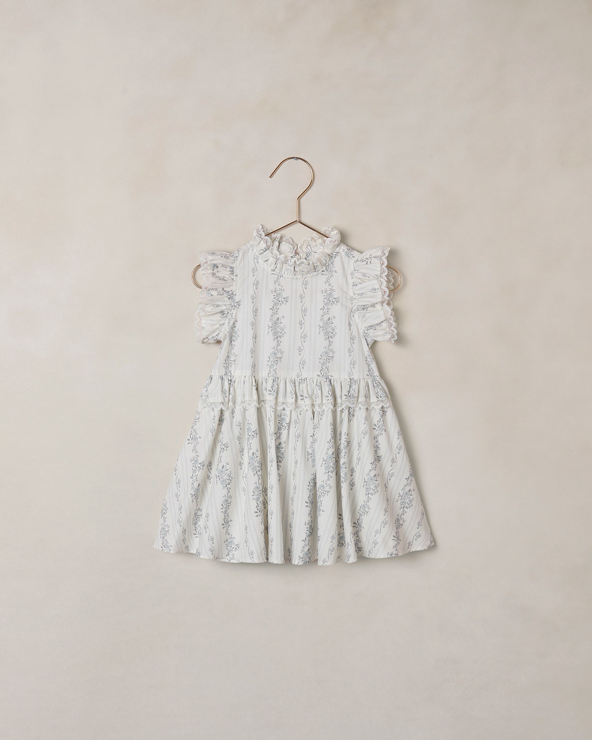 Noralee Alice Dress - French Floral Stripe