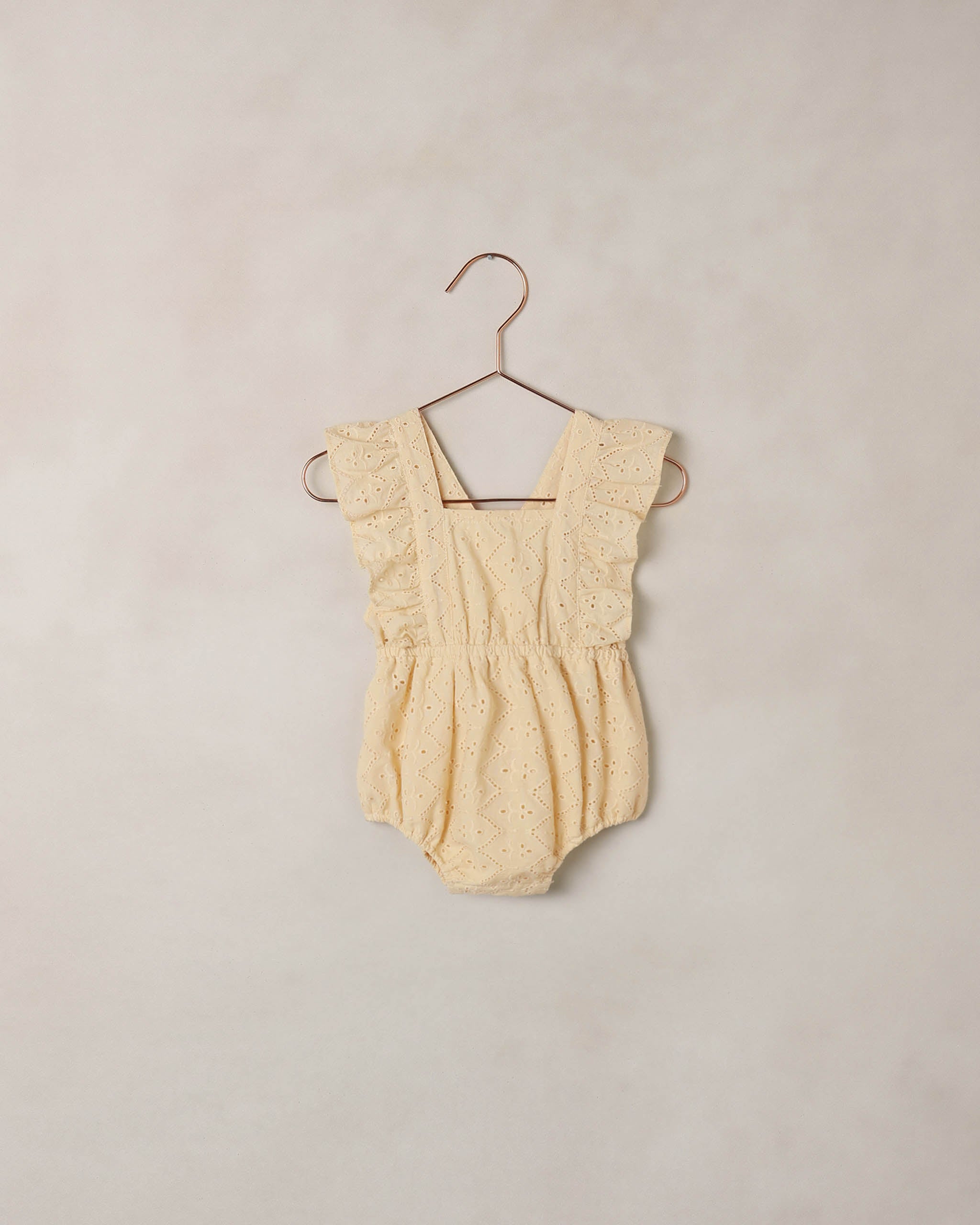 Noralee Lucy Romper - Lemon