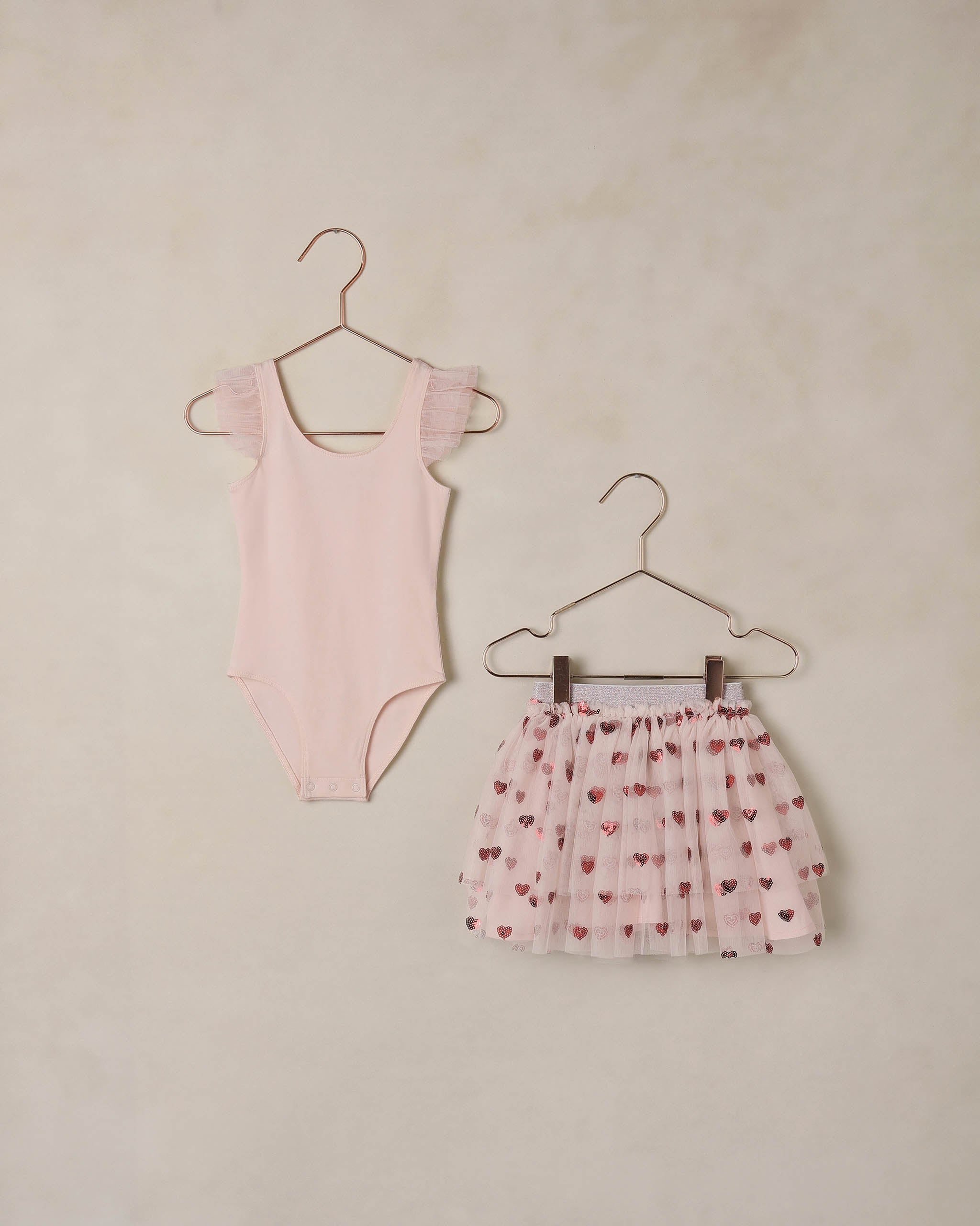Noralee Aurora Tutu Set - Red Hearts