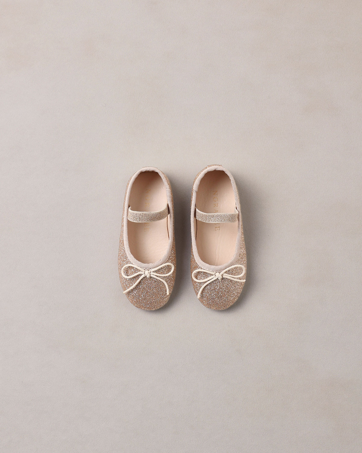 Noralee Ballet Flats - Rose Gold Shimmer
