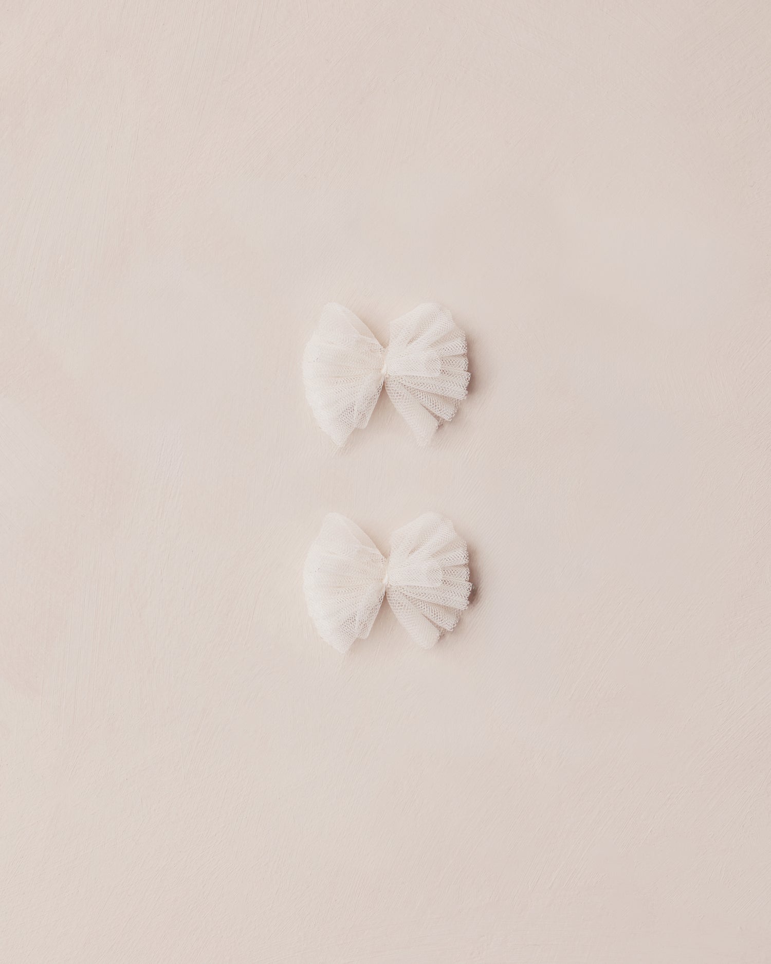 Noralee Flutter Tulle Clips - Ivory