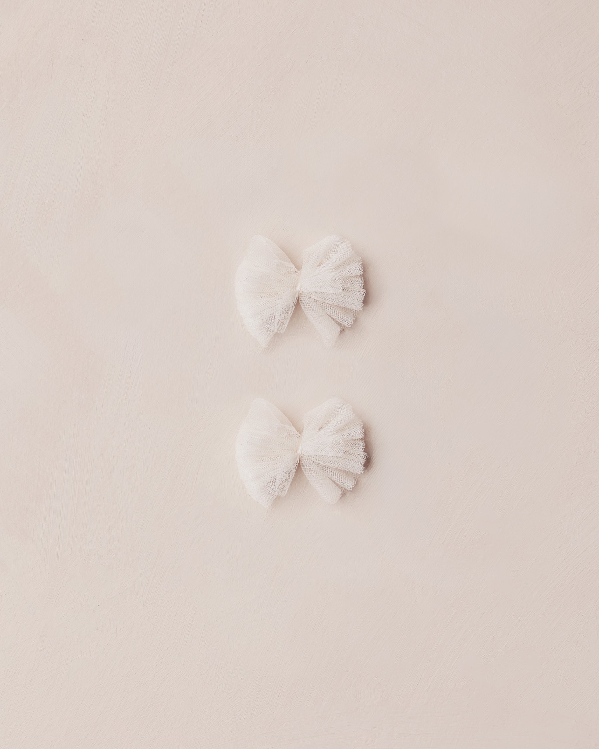 Noralee Flutter Tulle Clips - Ivory