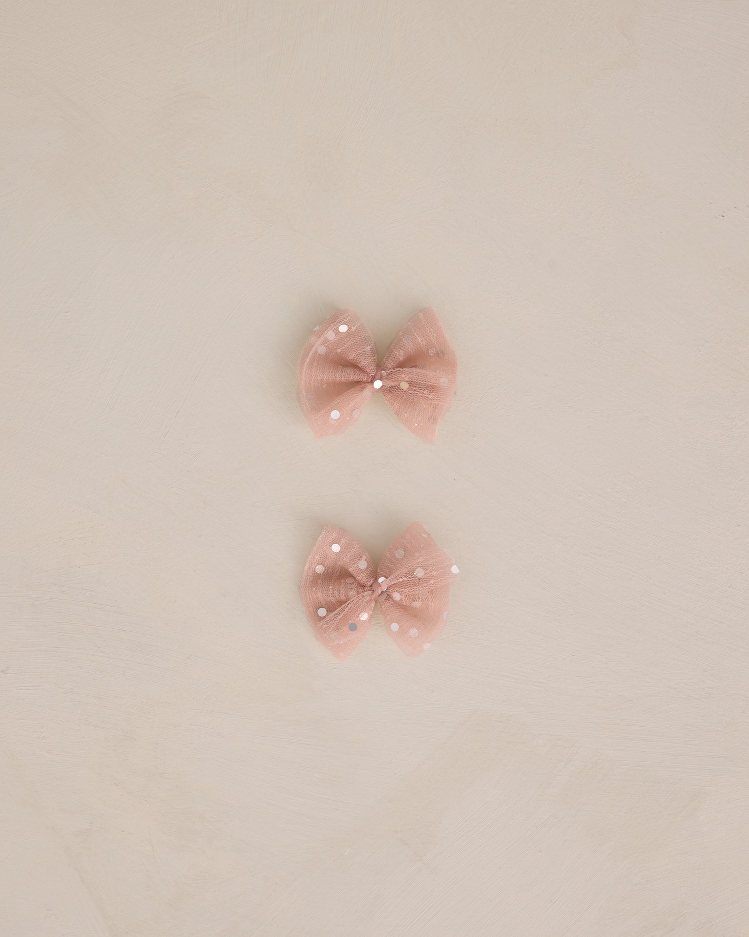 Noralee Flutter Tulle Clips - Rose