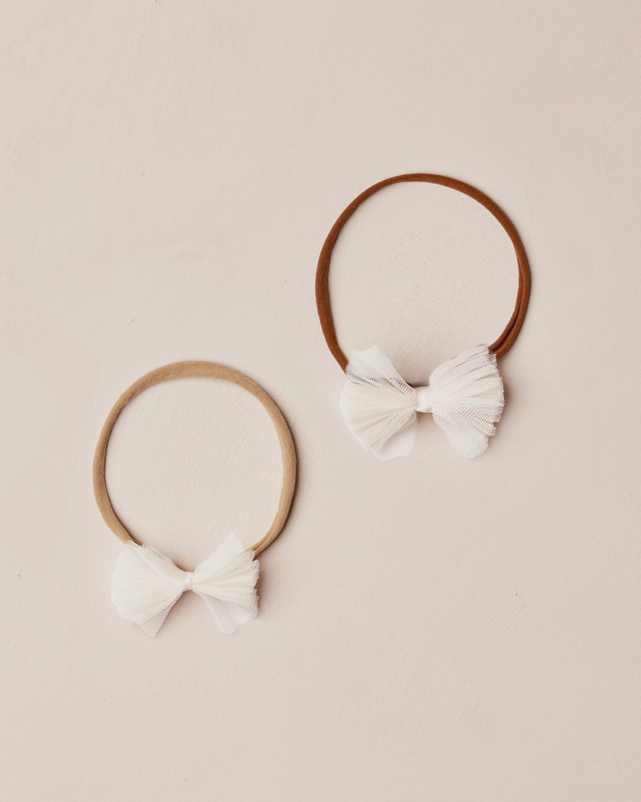 Noralee Flutter Tulle Headband - Ivory