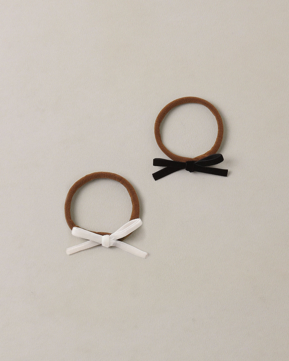 Noralee Baby Bow Headbands - Black, Ivory