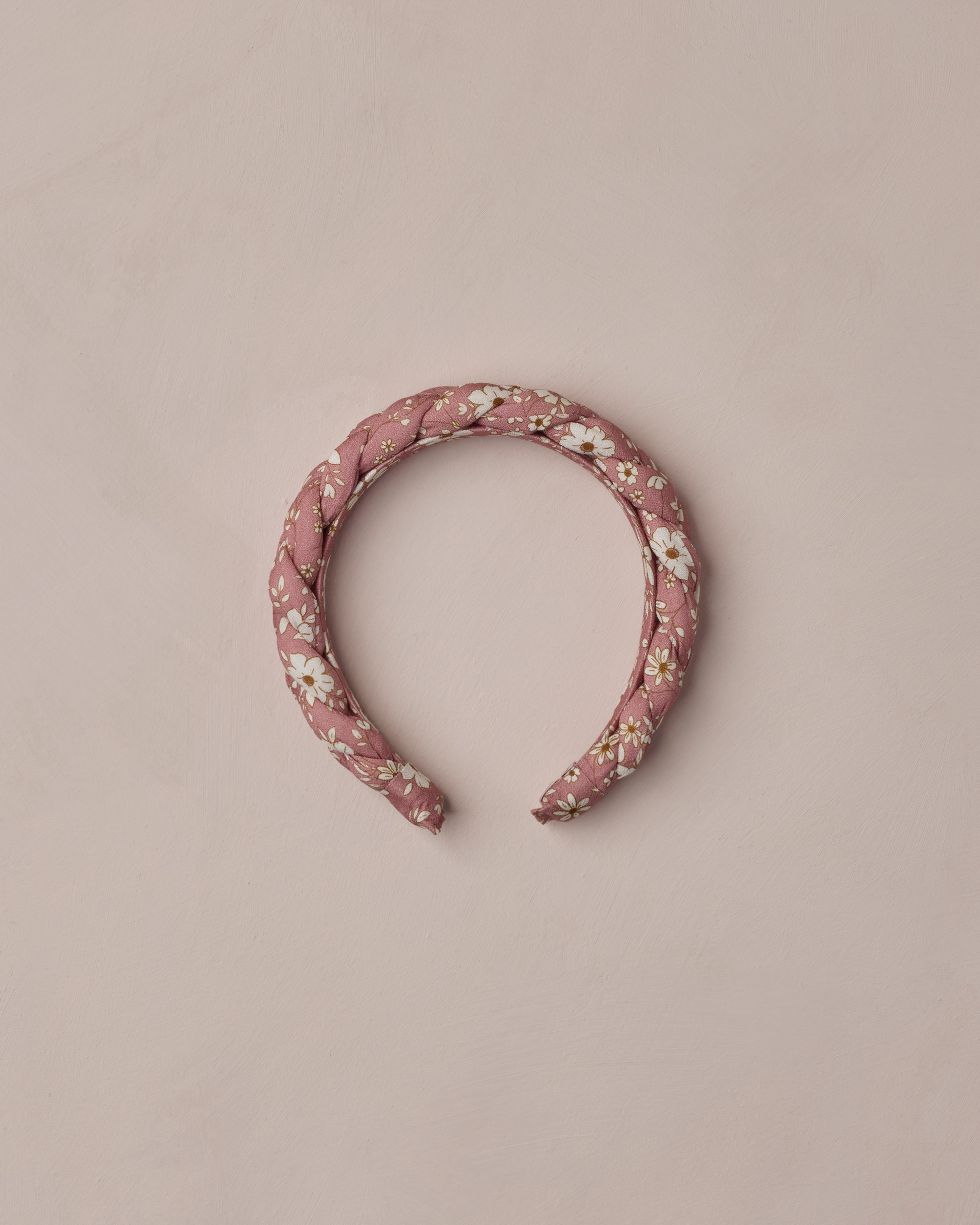 Noralee Braided Headband - Rose Bloom