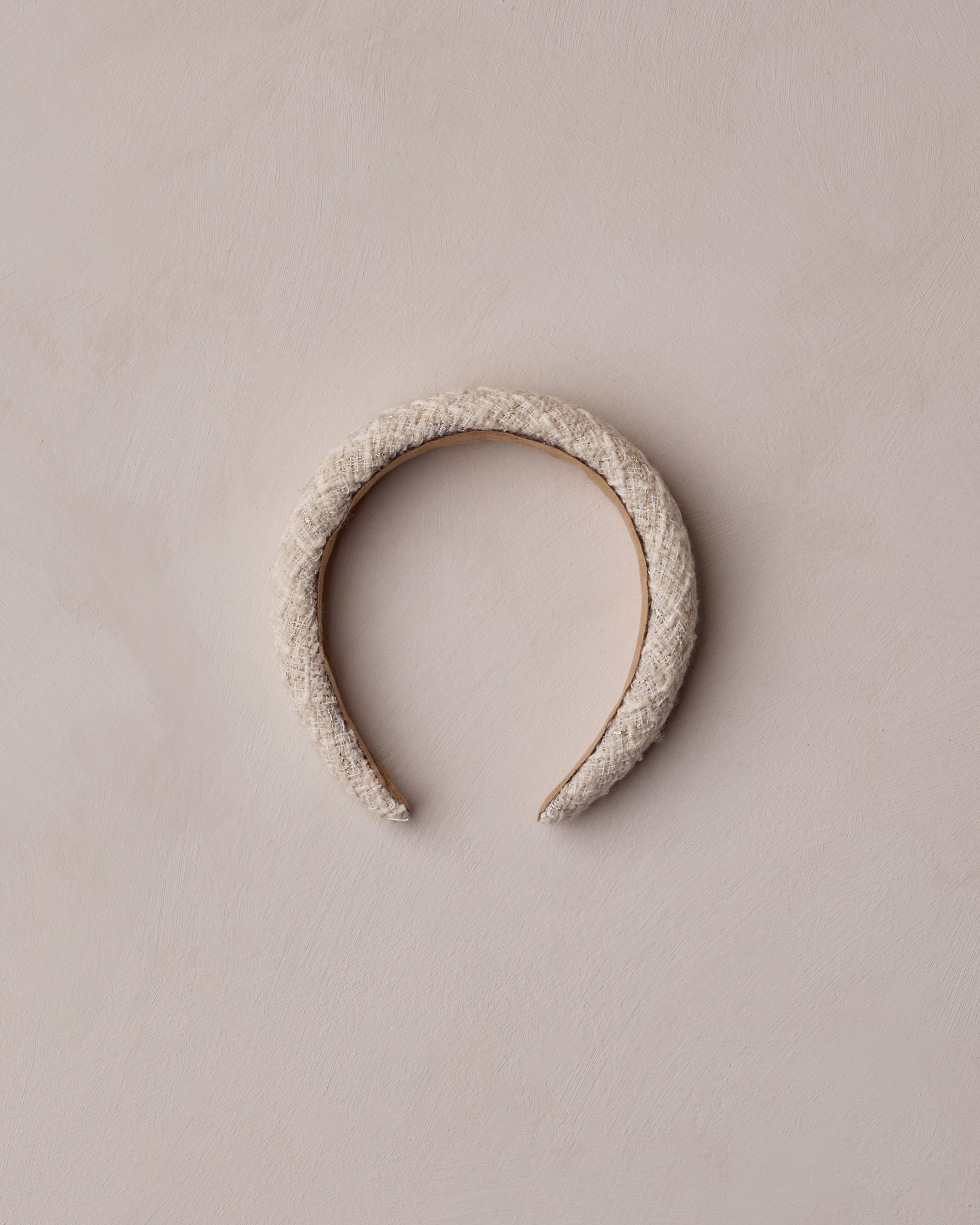 Noralee Padded Headband - Ecru