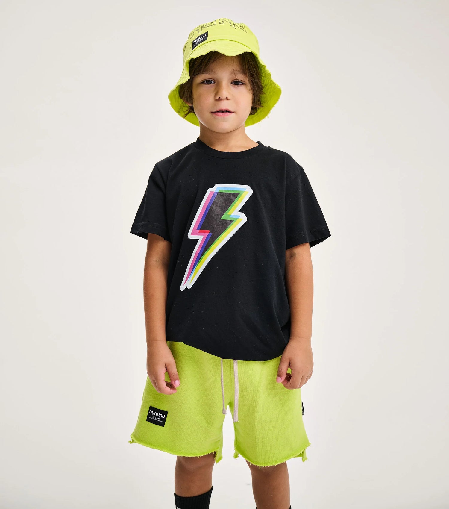 Nununu Dizzy Bolt T-Shirt - Black