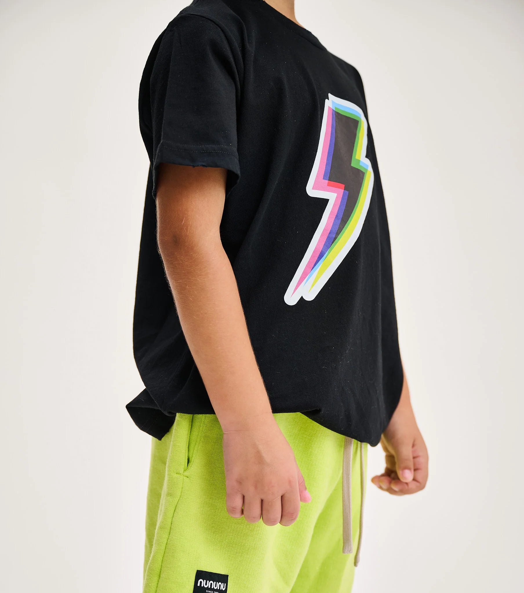 Nununu Dizzy Bolt T-Shirt - Black