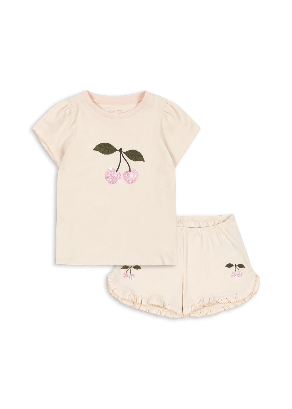 Konges Sløjd Famo Frill Set Gots - Buttercream