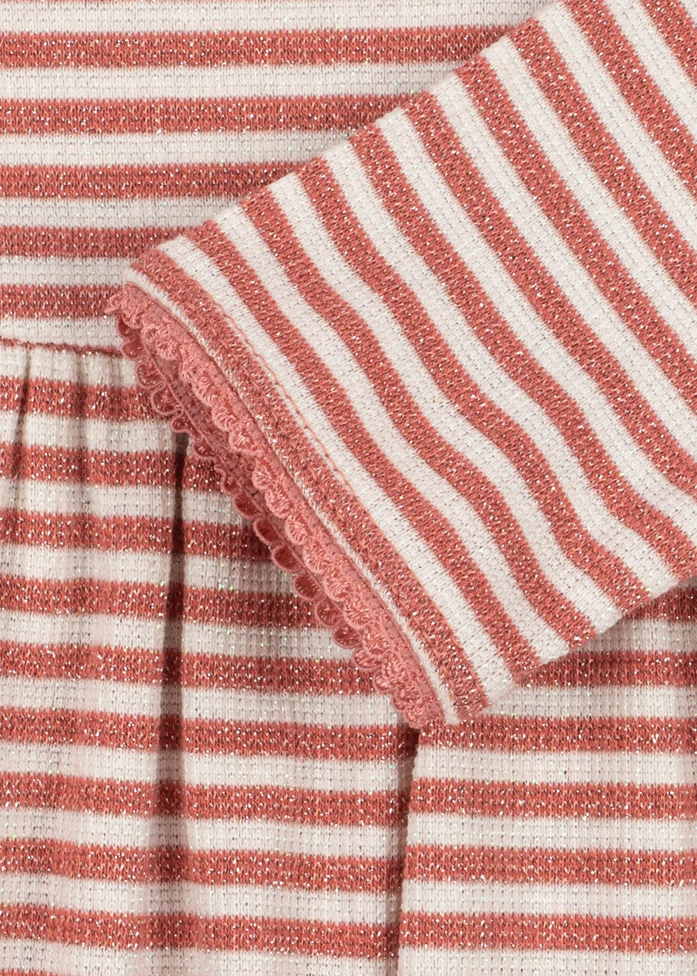 Konges Sløjd Roli Stripe Dress - Rose Cream Stripe