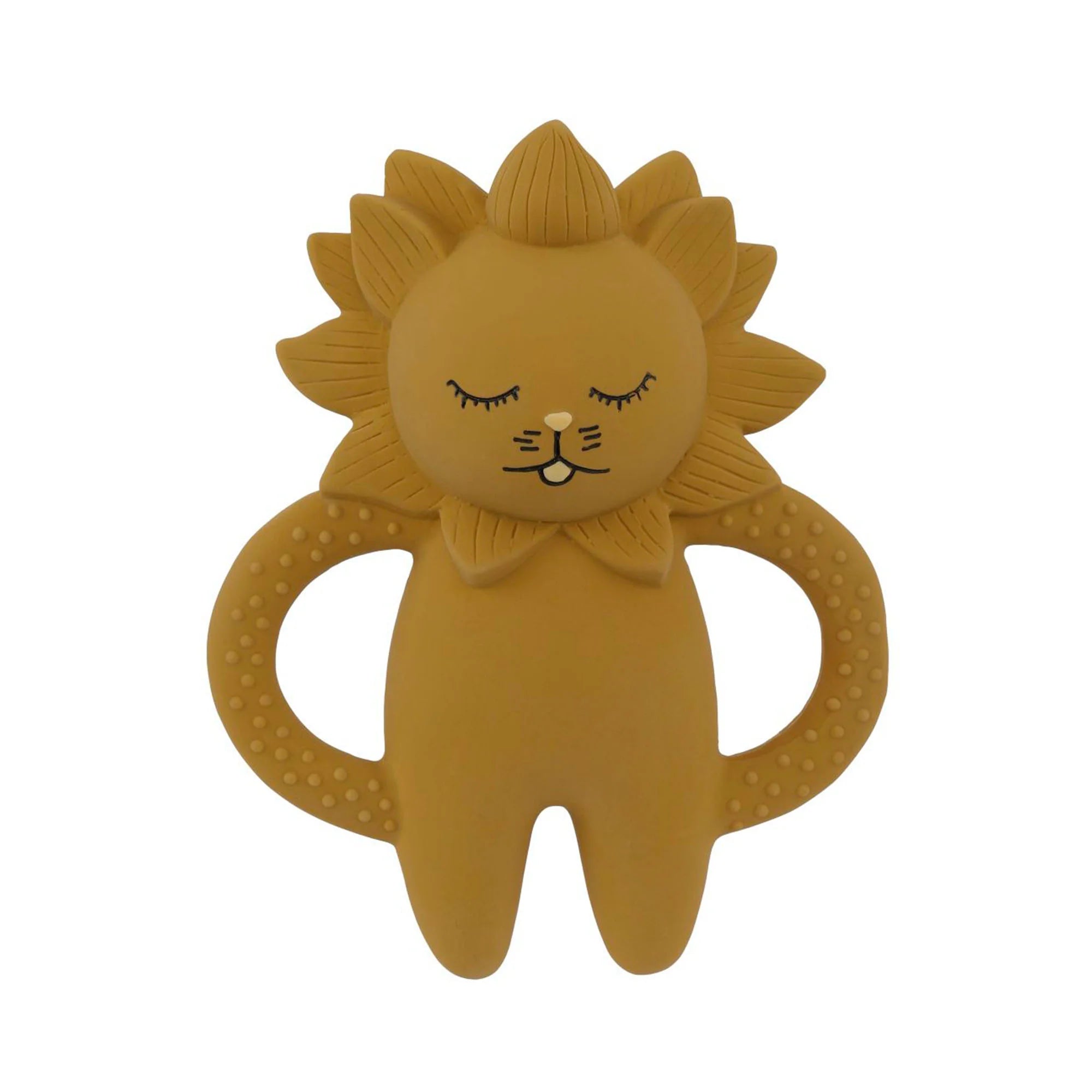 Konges Sløjd Teether Lion - Mustard