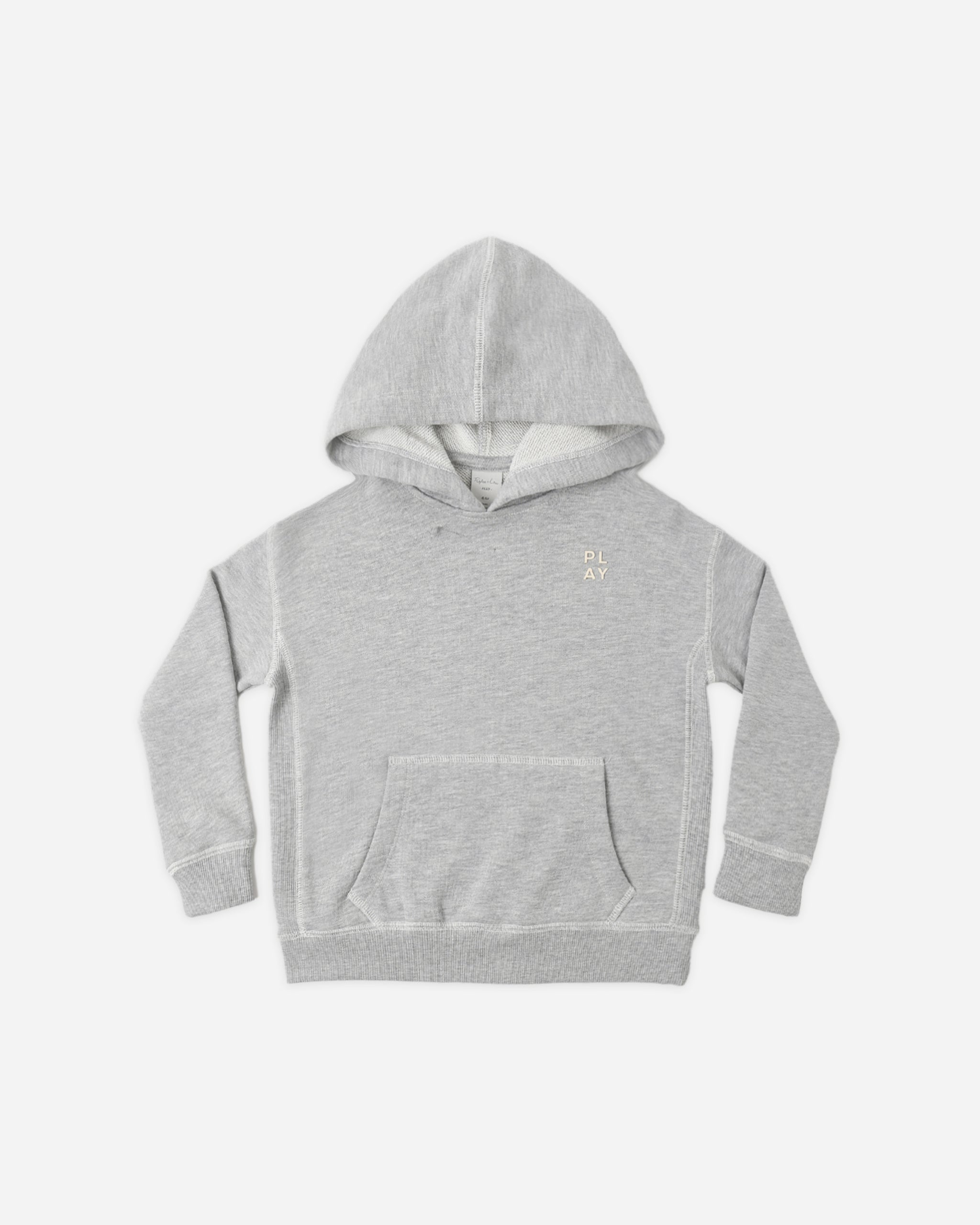 Rylee + Cru Play X Play Coast Hoodie - Heathered Grey