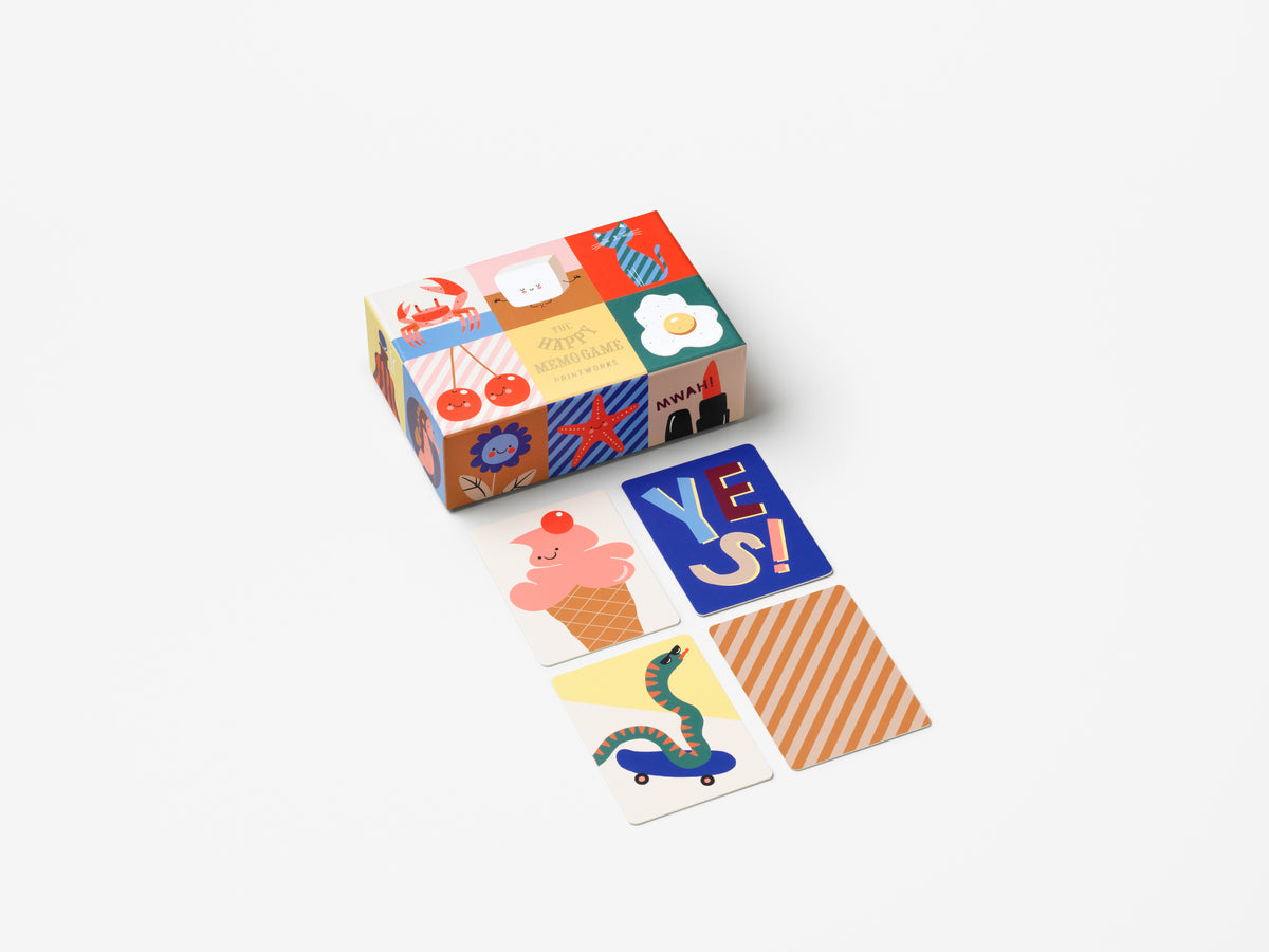 Printworks Memo Game - The Happy Memo Game