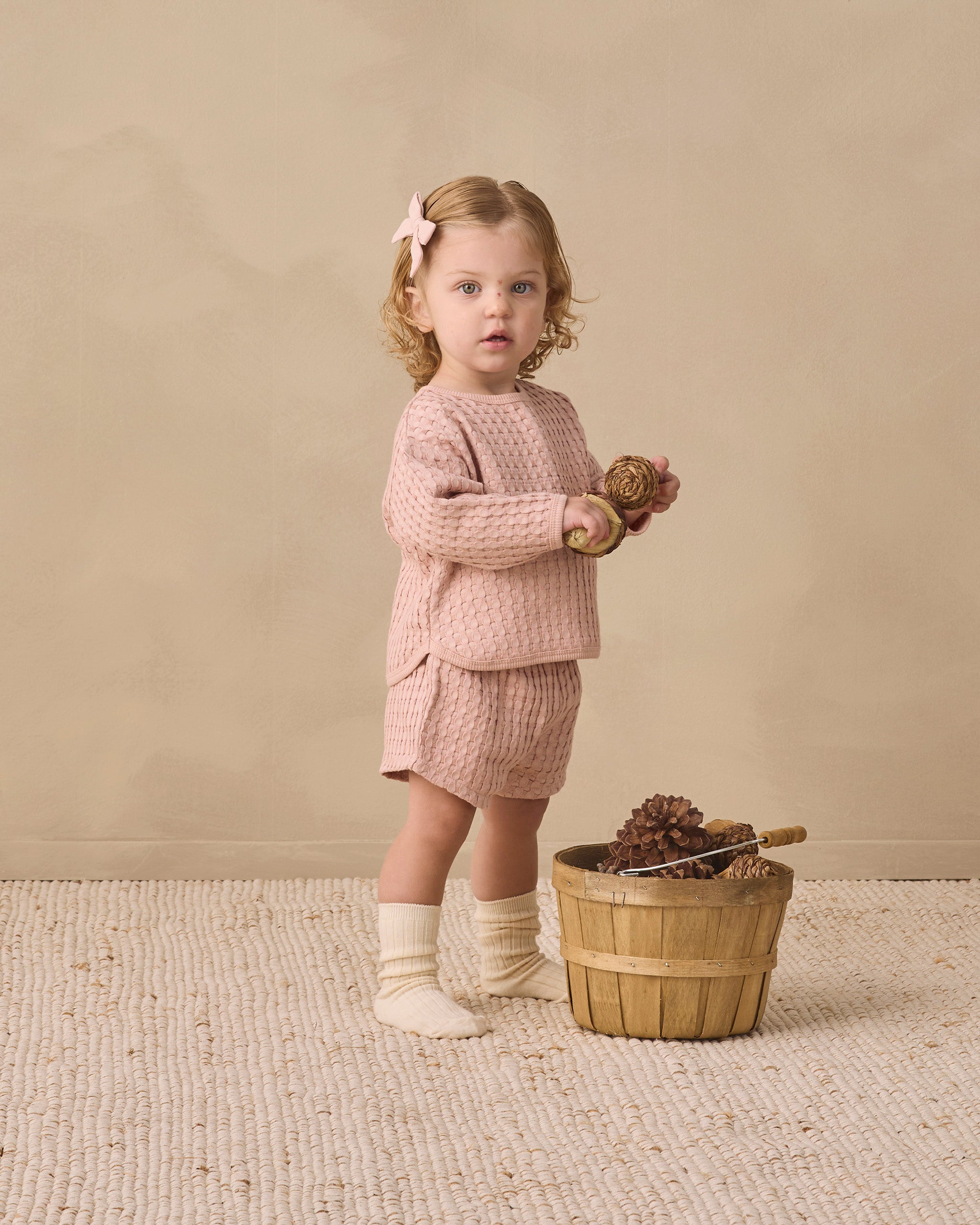 Quincy Mae Flynn Set - Dusty Rose