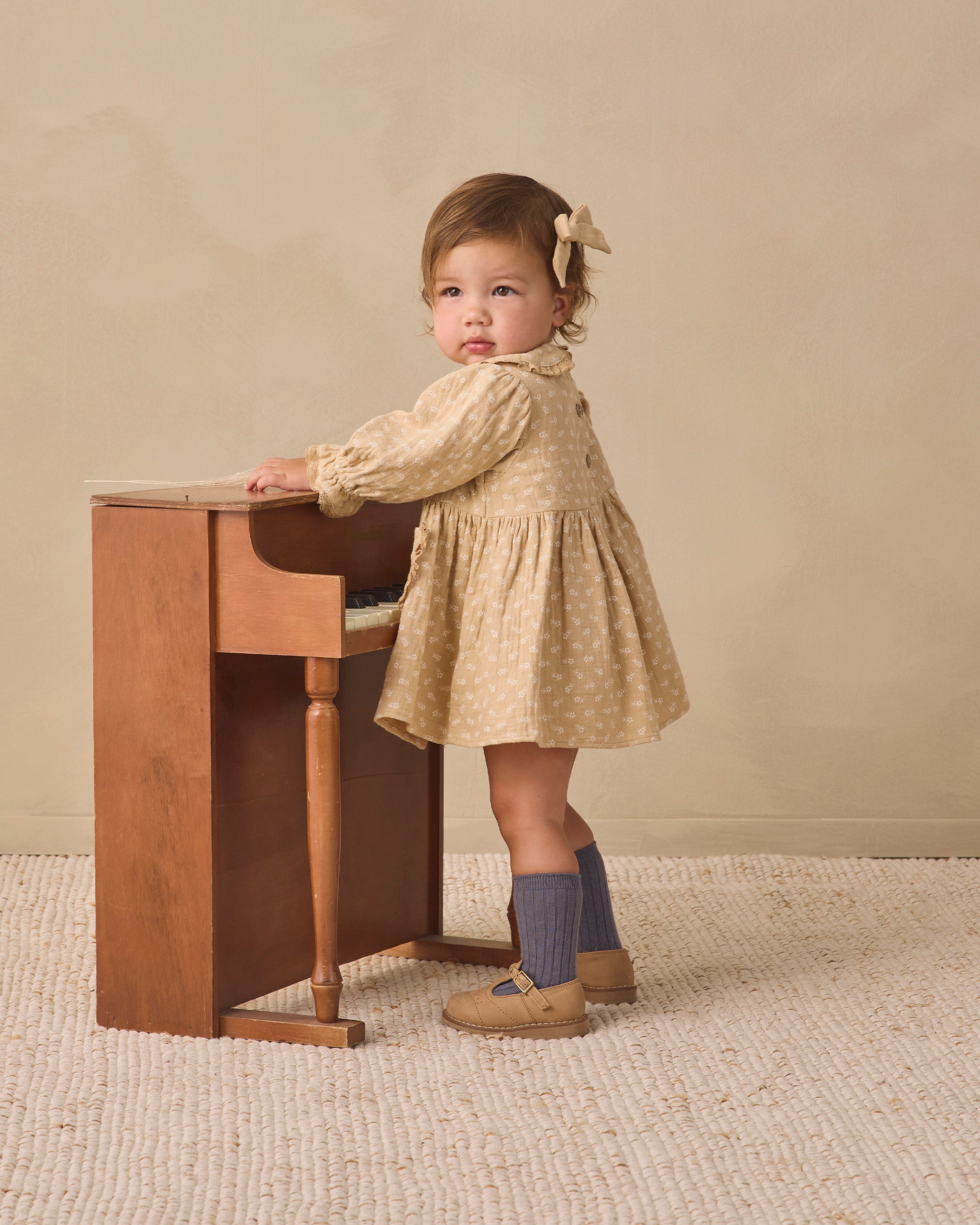 Quincy Mae Marisol Dress - Butterscotch Floral