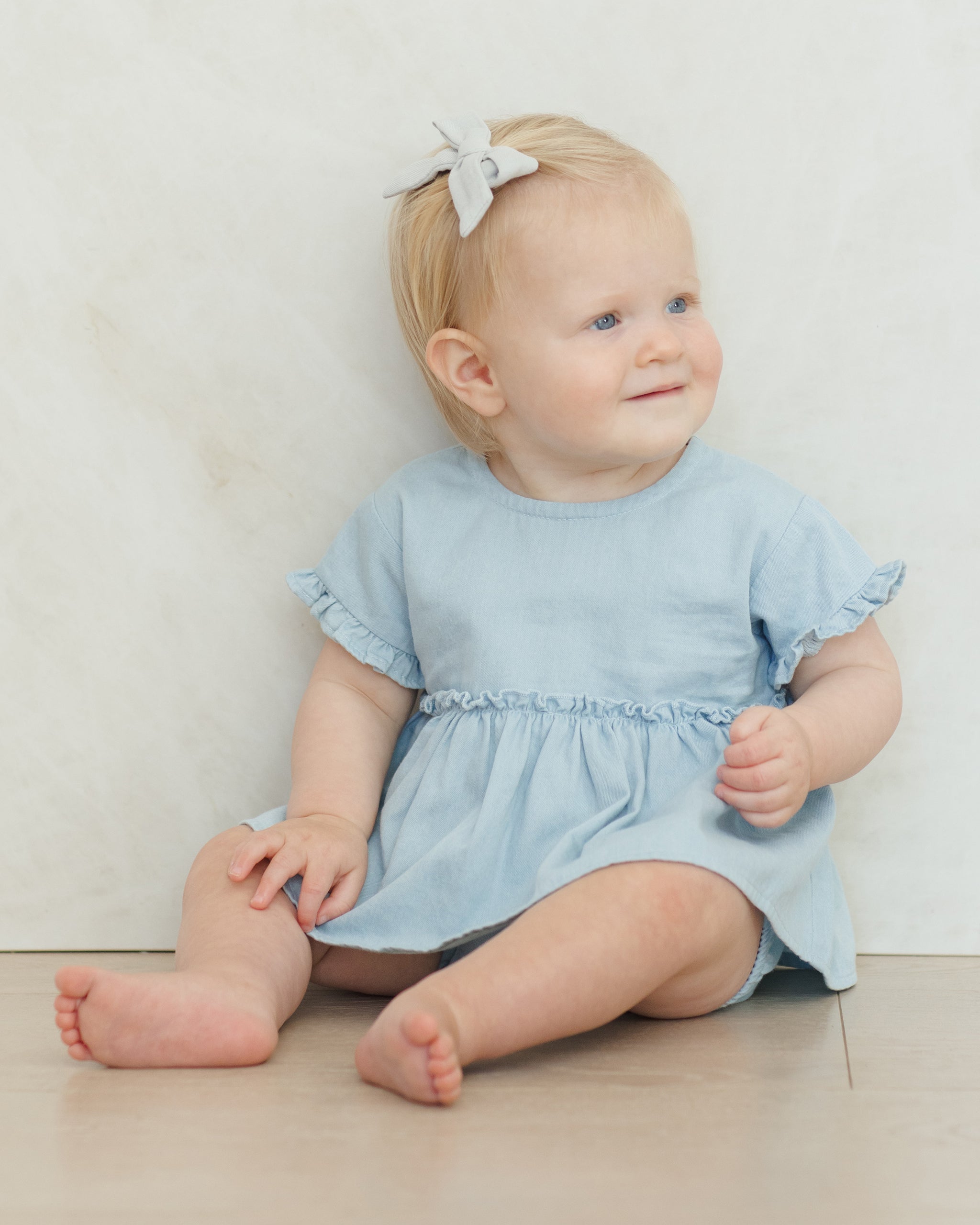 Quincy Mae Juniper Set - Chambray