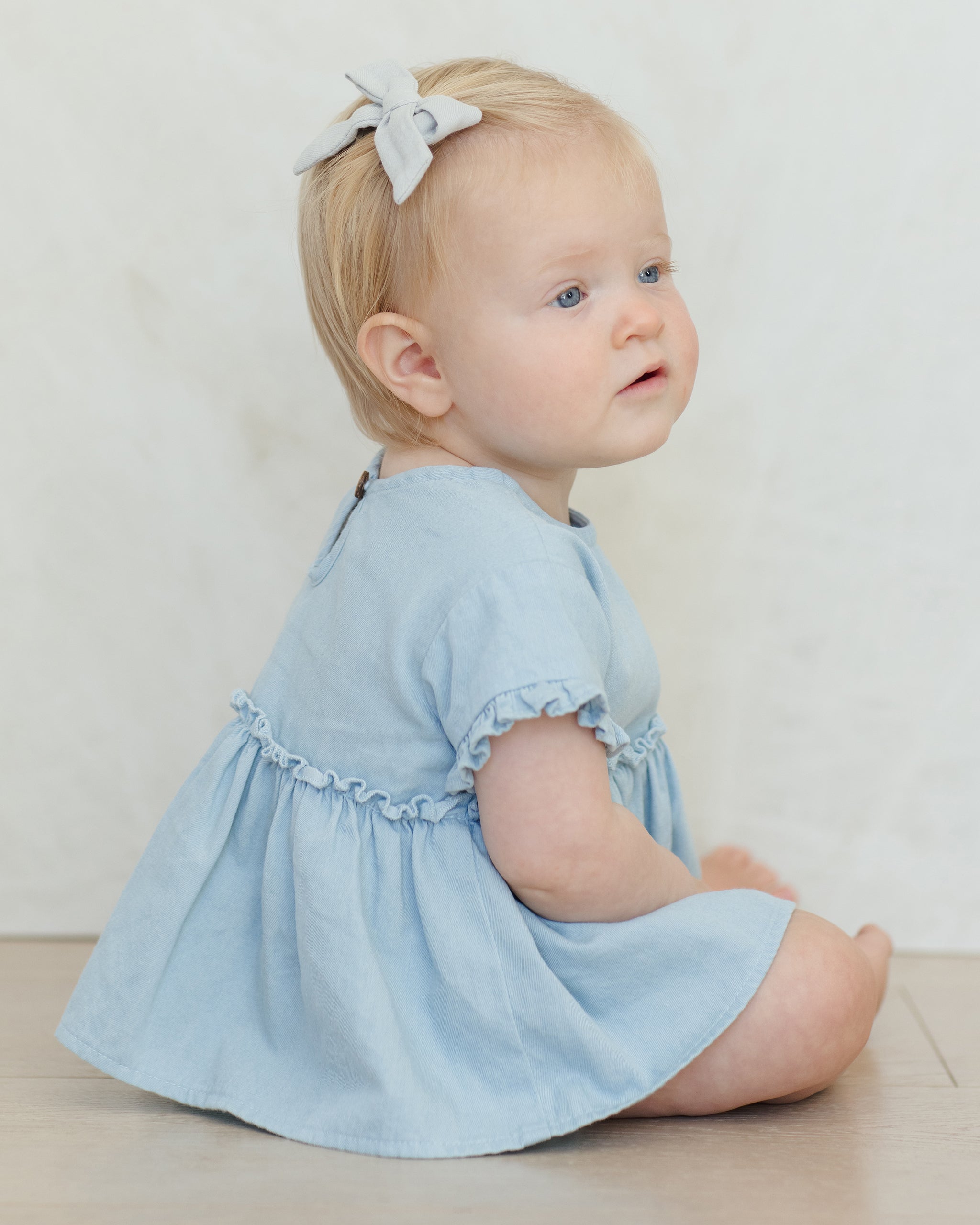 Quincy Mae Juniper Set - Chambray