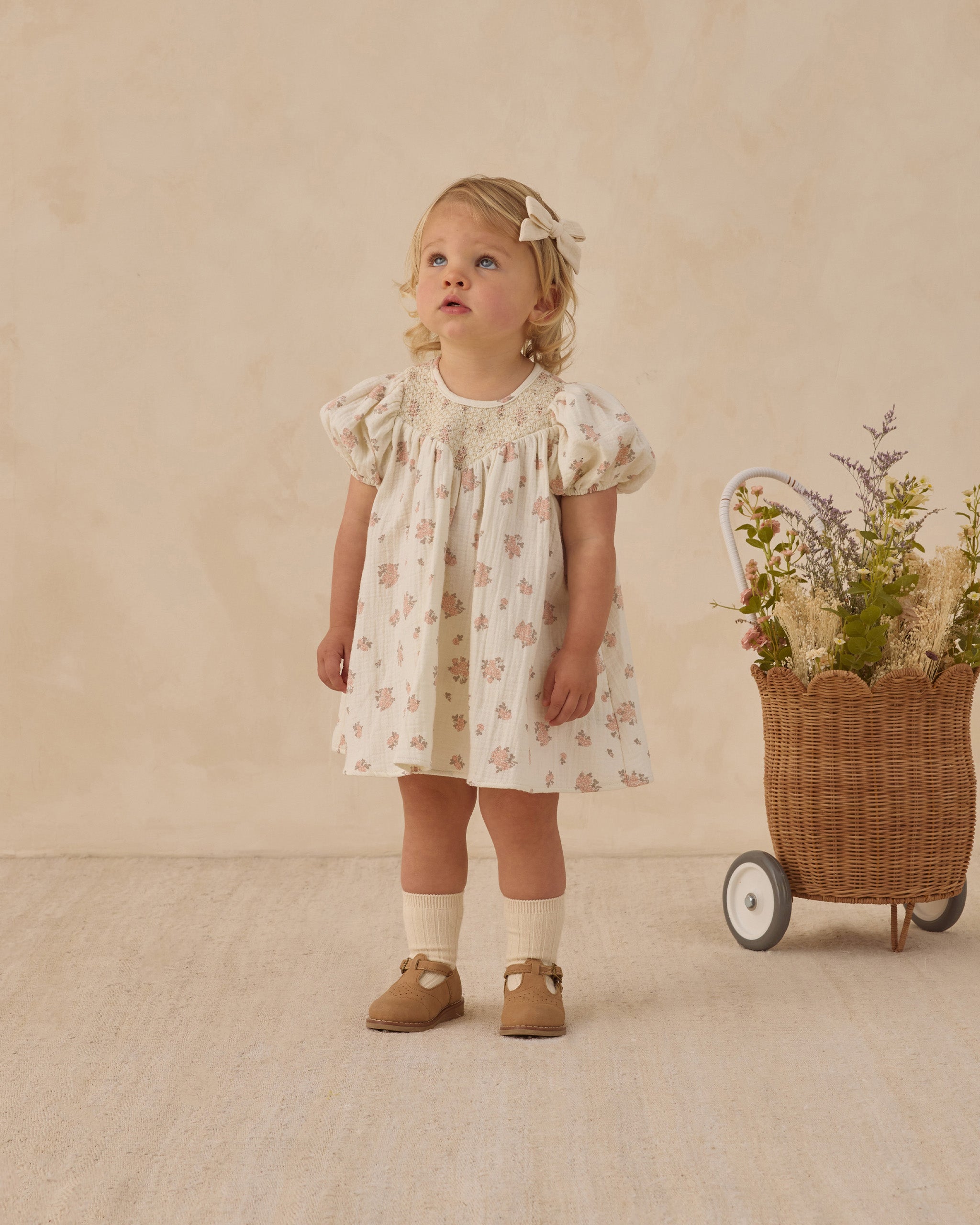 Quincy Mae Carina Dress - Garden Rose