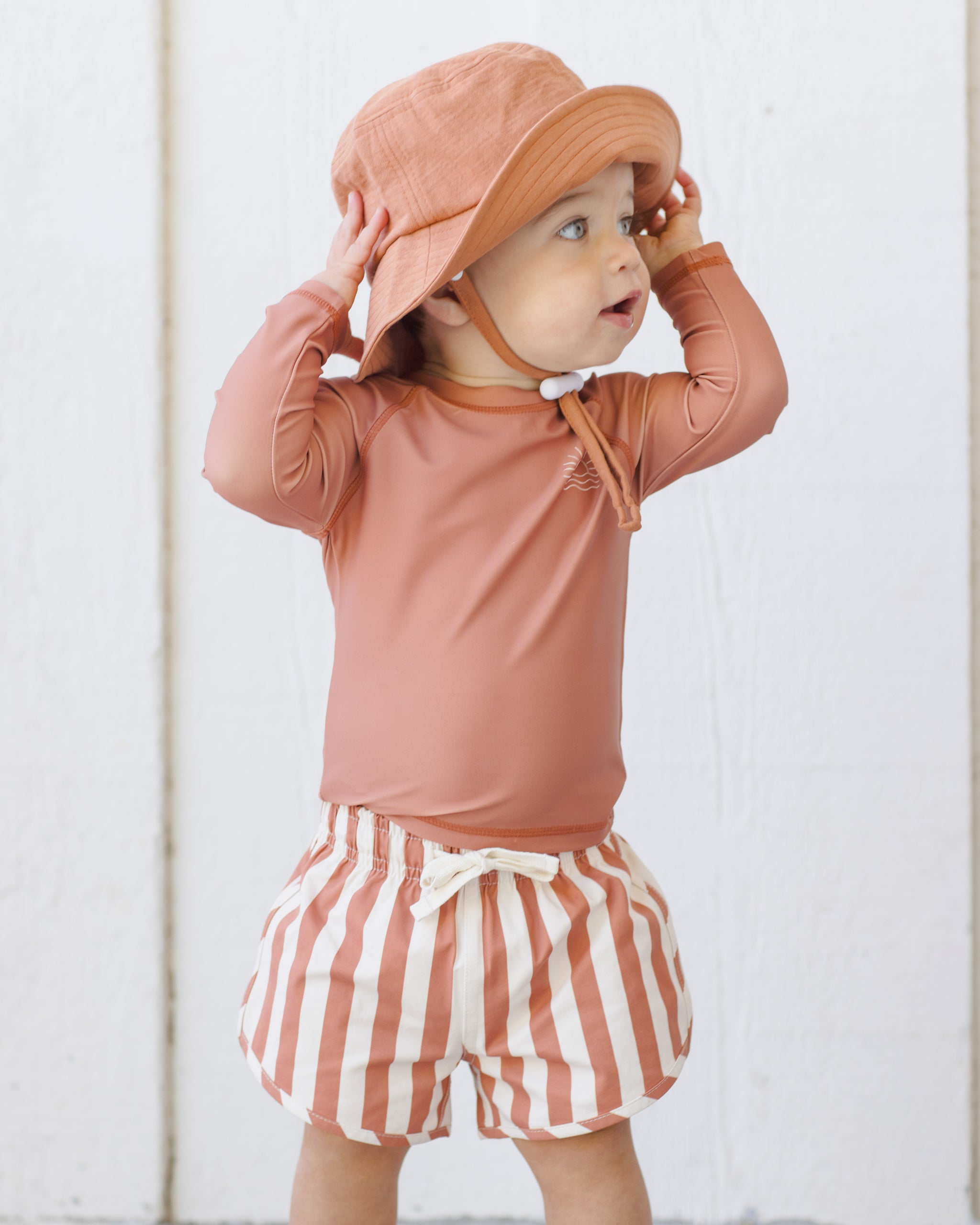 Quincy Mae Rashguard - Poppy